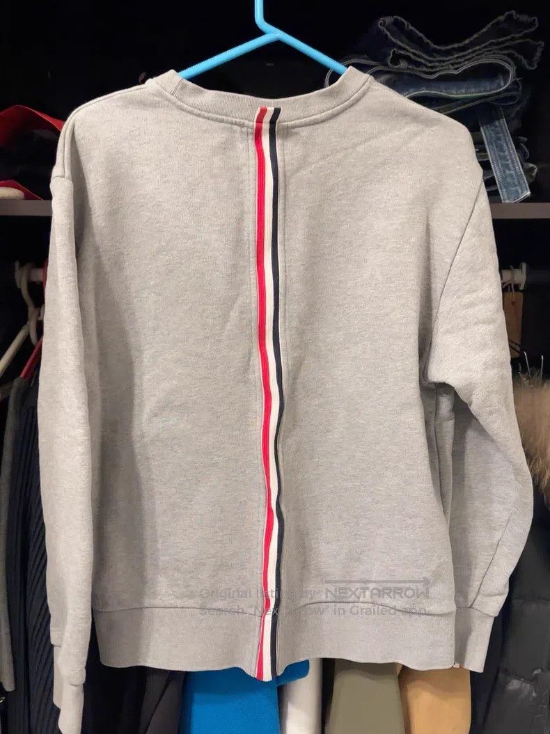 Thom Browne Thom Browne Gray crewneck sweatshirt Size US L / EU 52-54 / 3 - 4 Thumbnail