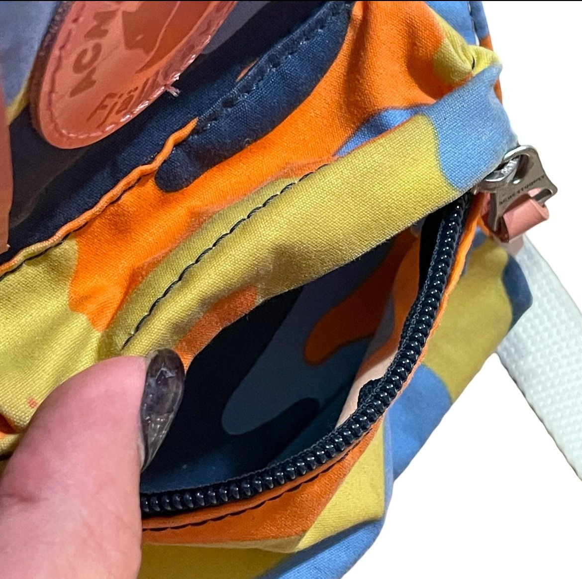 Acne Studios × Fjallraven Acne Studios Fjallraven Bag Backpack Crossbody Mini Camo Size ONE SIZE - 9 Thumbnail
