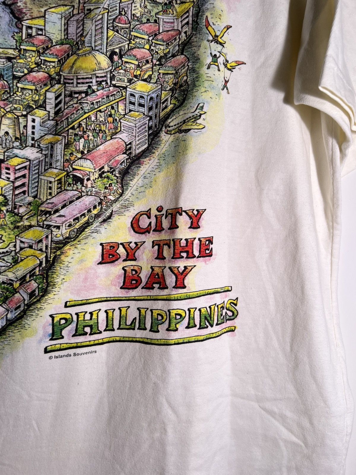 Vintage 90’s 2000’s Y2K VTG Vintage Manila Philippines Souvenir Tee Size US XL / EU 56 / 4 - 6 Thumbnail
