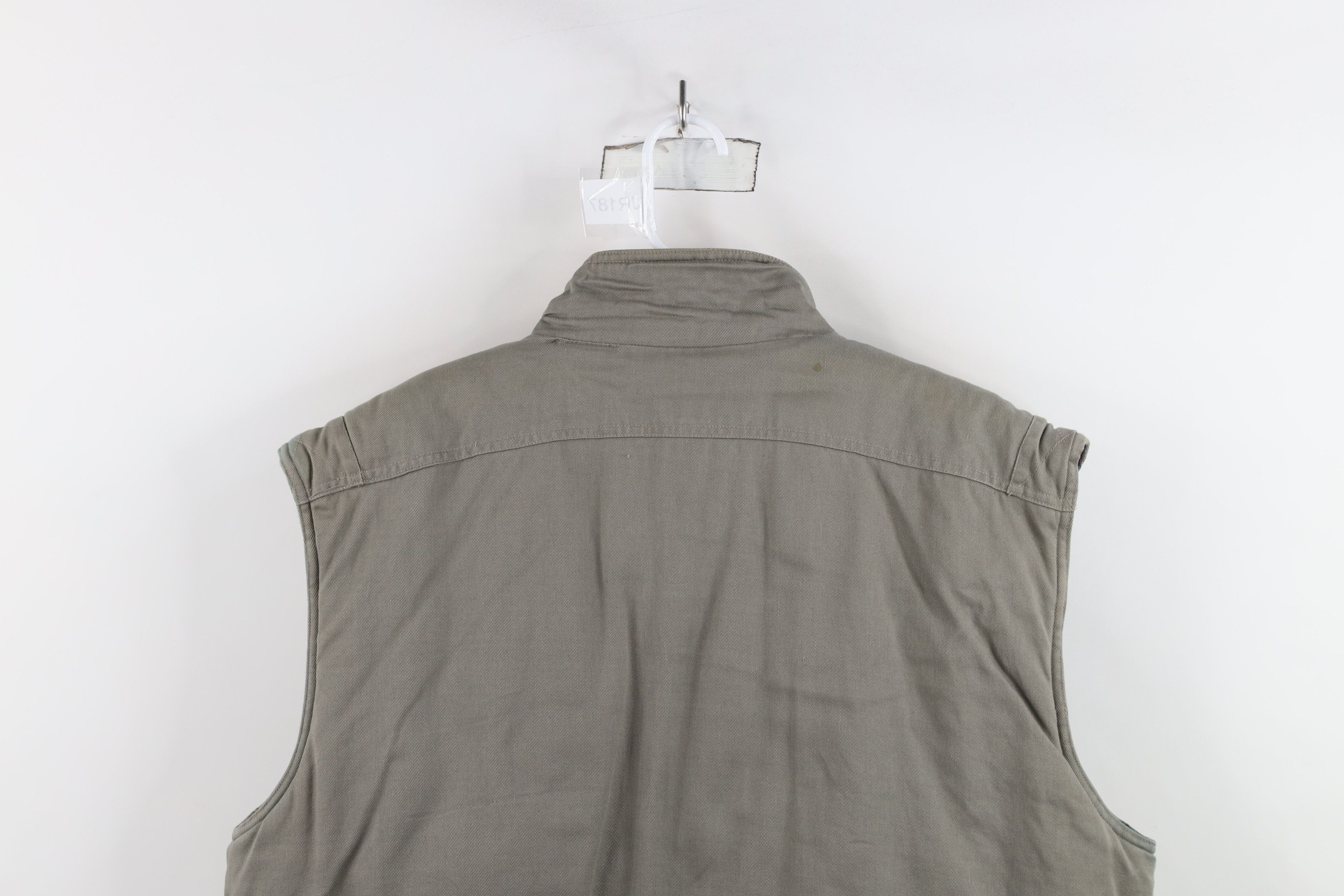 Vintage Vintage 90s Streetwear Lined Full Zip Puffer Vest Jacket Size US L / EU 52-54 / 3 - 15 Thumbnail