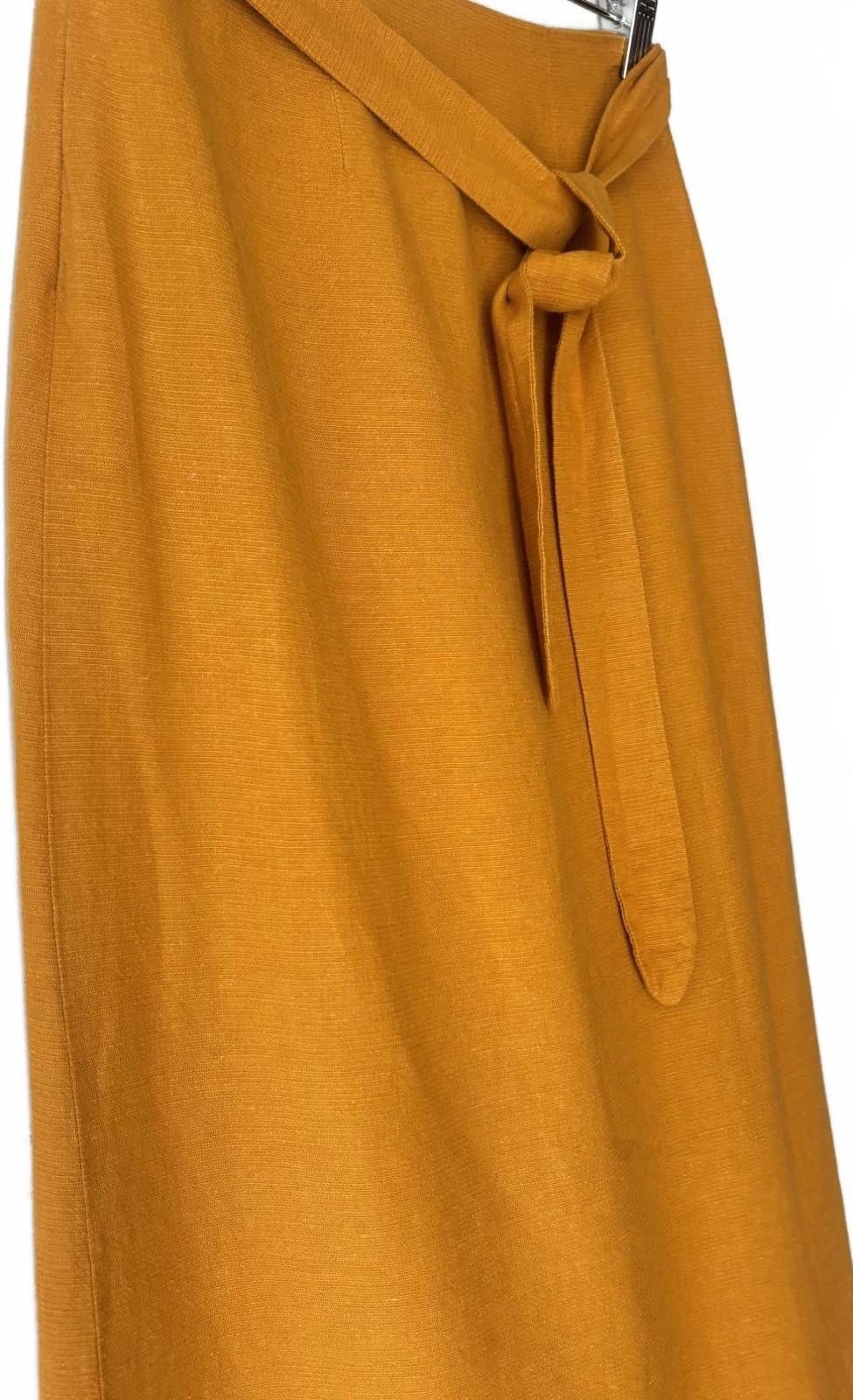 Urban Outfitters Urban Outfitters Burnt Orange Midi Skirt Size 28" / US 6 / IT 42 - 4 Thumbnail