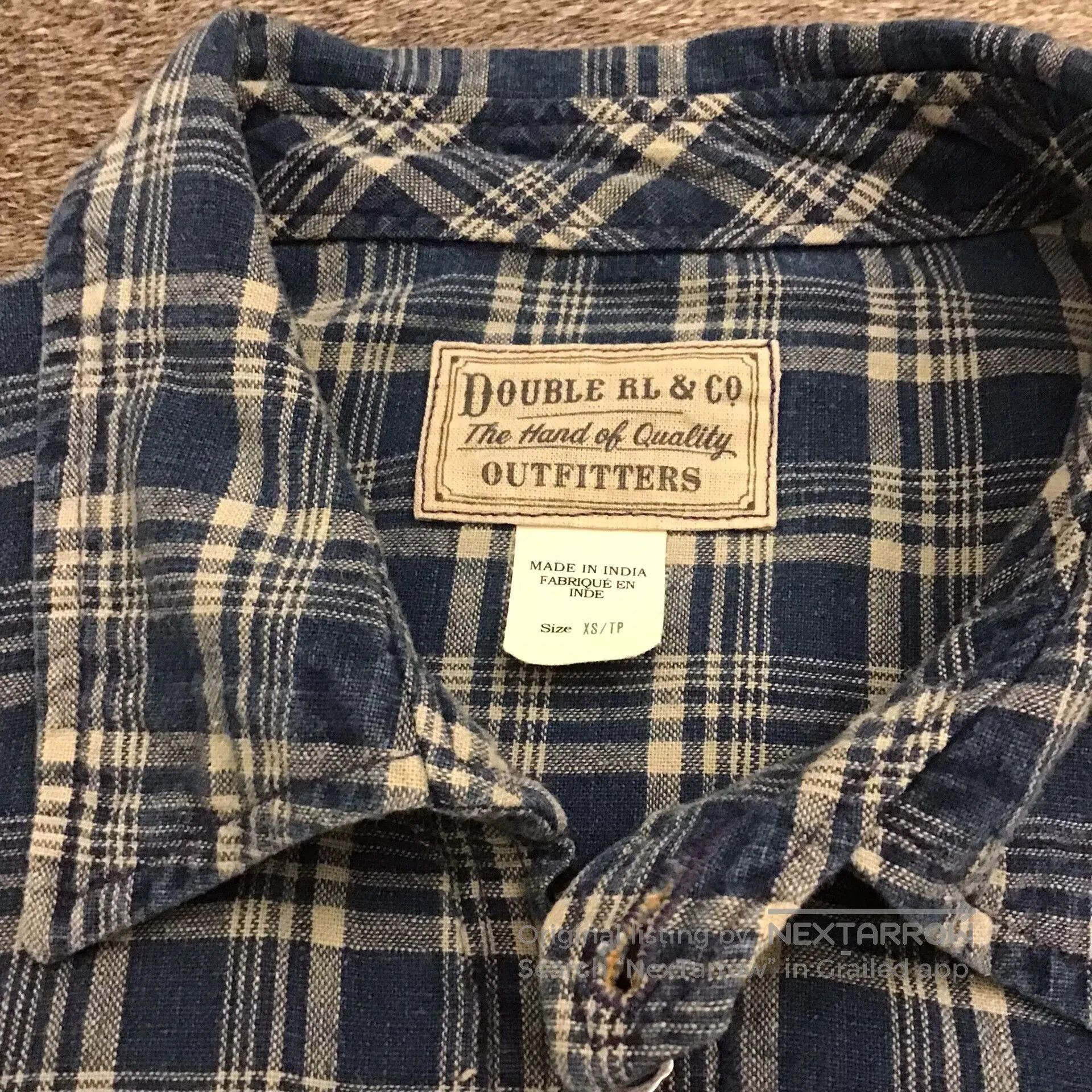 RRL Ralph Lauren RRL Ralph Lauren Checked Jacket. Size US XS / EU 42 / 0 - 4 Thumbnail