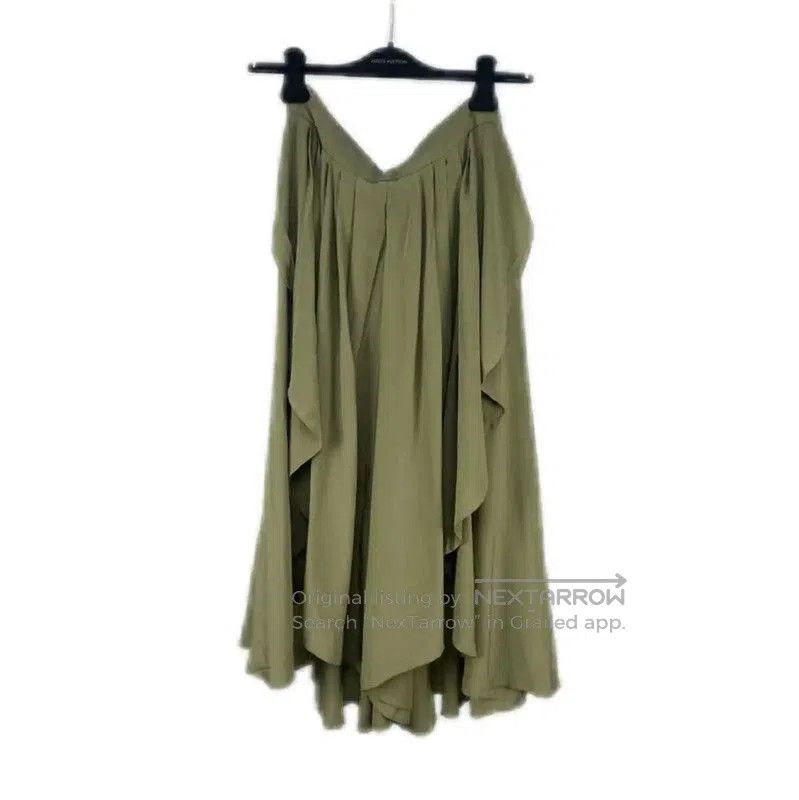 Other Balmain Light Green Pleated Women's Skirt . Size 28" / US 6 / IT 42 - 6 Thumbnail