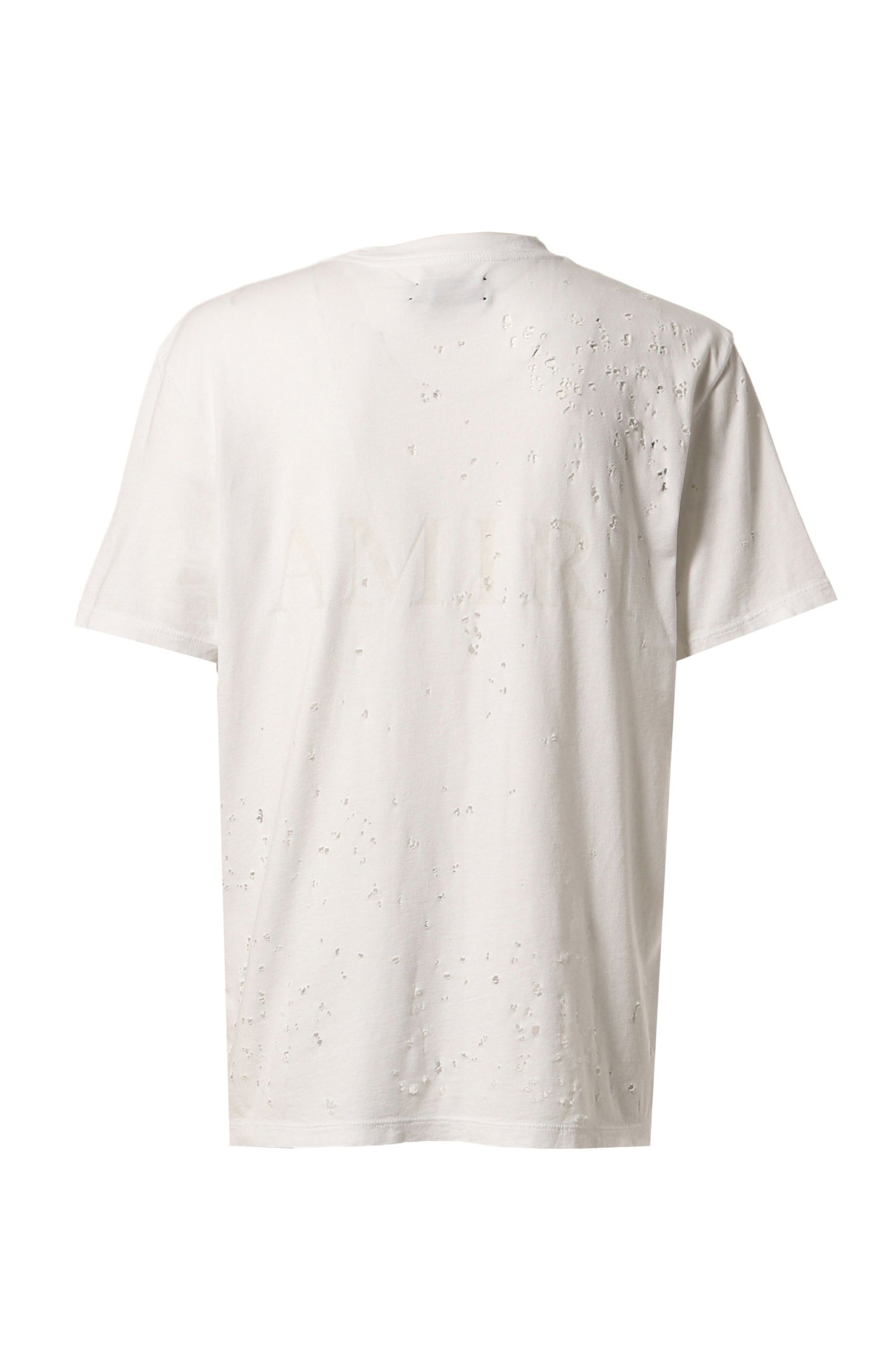 Amiri o1y0525 Logo T-Shirt in White Size US M / EU 48-50 / 2 - 5 Thumbnail