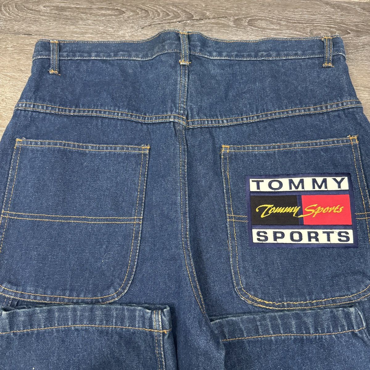 JNCO × Tommy Hilfiger × Vintage Crazy Vintage y2k Tommy Hilfiger baggy wide leg embroidered Size US 38 / EU 54 - 3 Thumbnail
