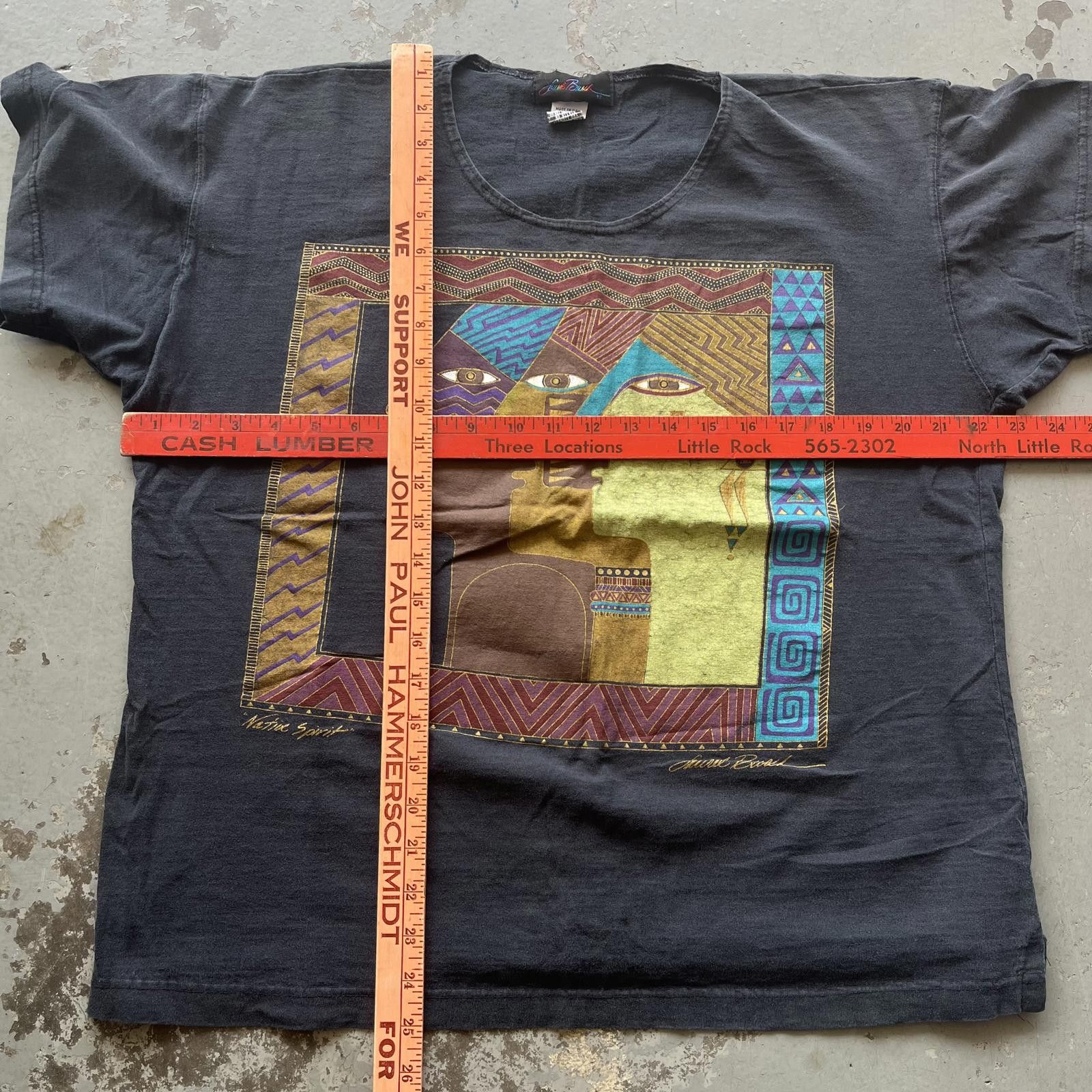 Vintage Vintage Unique Abstract 90s Egypt Pharaoh Art Shirt Size US L / EU 52-54 / 3 - 4 Thumbnail