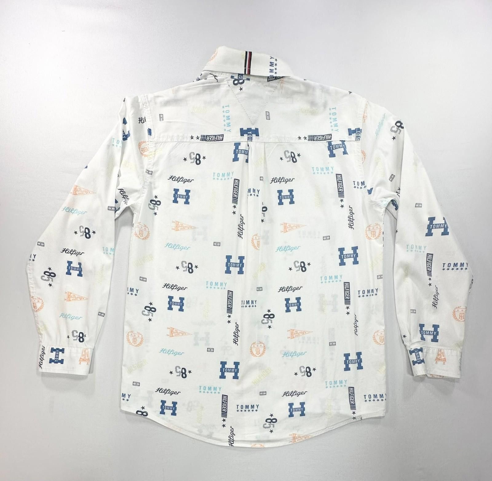 Tommy Hilfiger Tommy Hilfiger Multicolor Logo Oxford Button Up Boys L Size US L / EU 52-54 / 3 - 2 Thumbnail