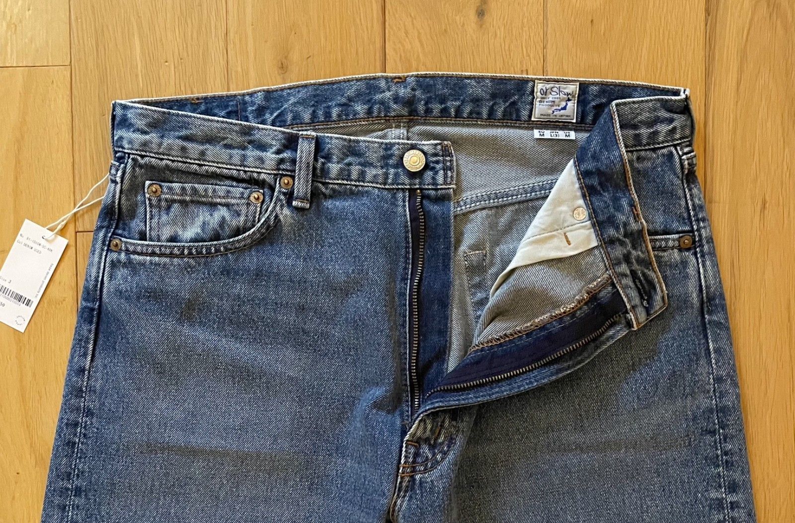 Orslow orSlow 101 Dad's Fit Denim Used Wash ARKnets Special Size 3 Size US 34 / EU 50 - 4 Thumbnail
