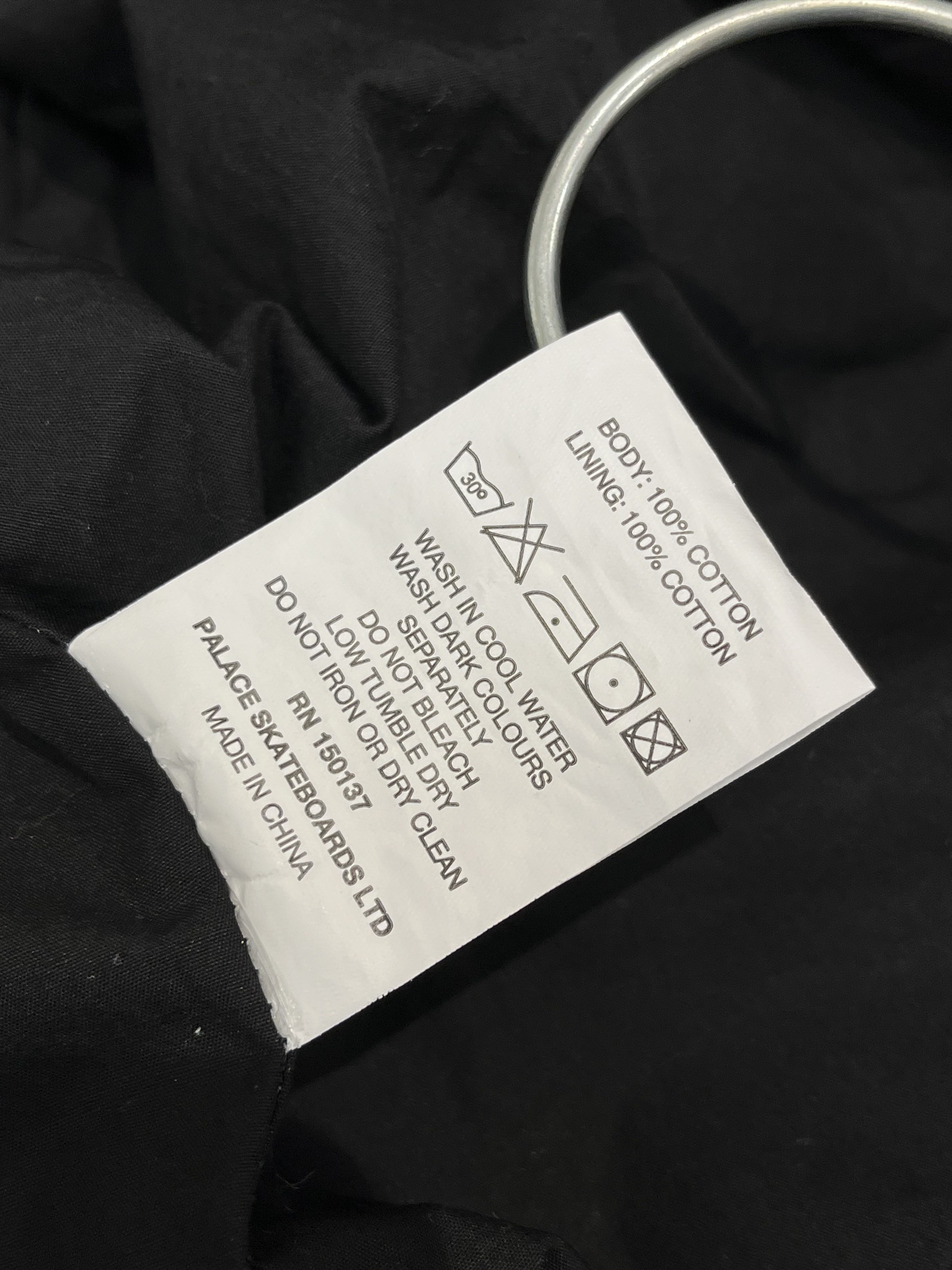 Palace Palace Patches Cotton Bomber Black Size US M / EU 48-50 / 2 - 13 Thumbnail