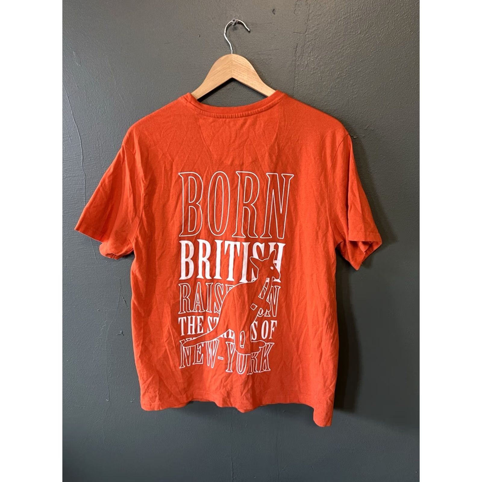 Kangol Kangol T-shirt Orange Size XL Mens Short Sleeve Graphic Size US XL / EU 56 / 4 - 2 Thumbnail