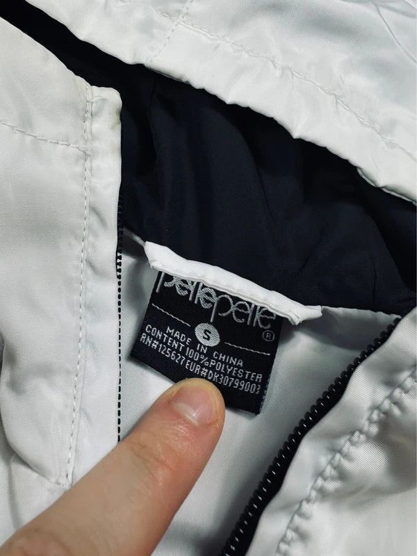 Pelle Pelle Pelle Pelle sport windbreaker jacket white black logo S Size US S / EU 44-46 / 1 - 4 Thumbnail