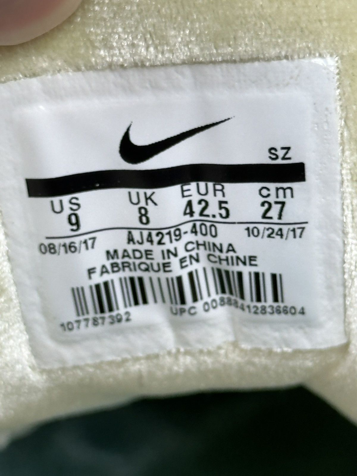 Nike Nike Air Max 1/97 Sean Wotherspoon Size 9 Size US 9 / EU 42 - 8 Thumbnail
