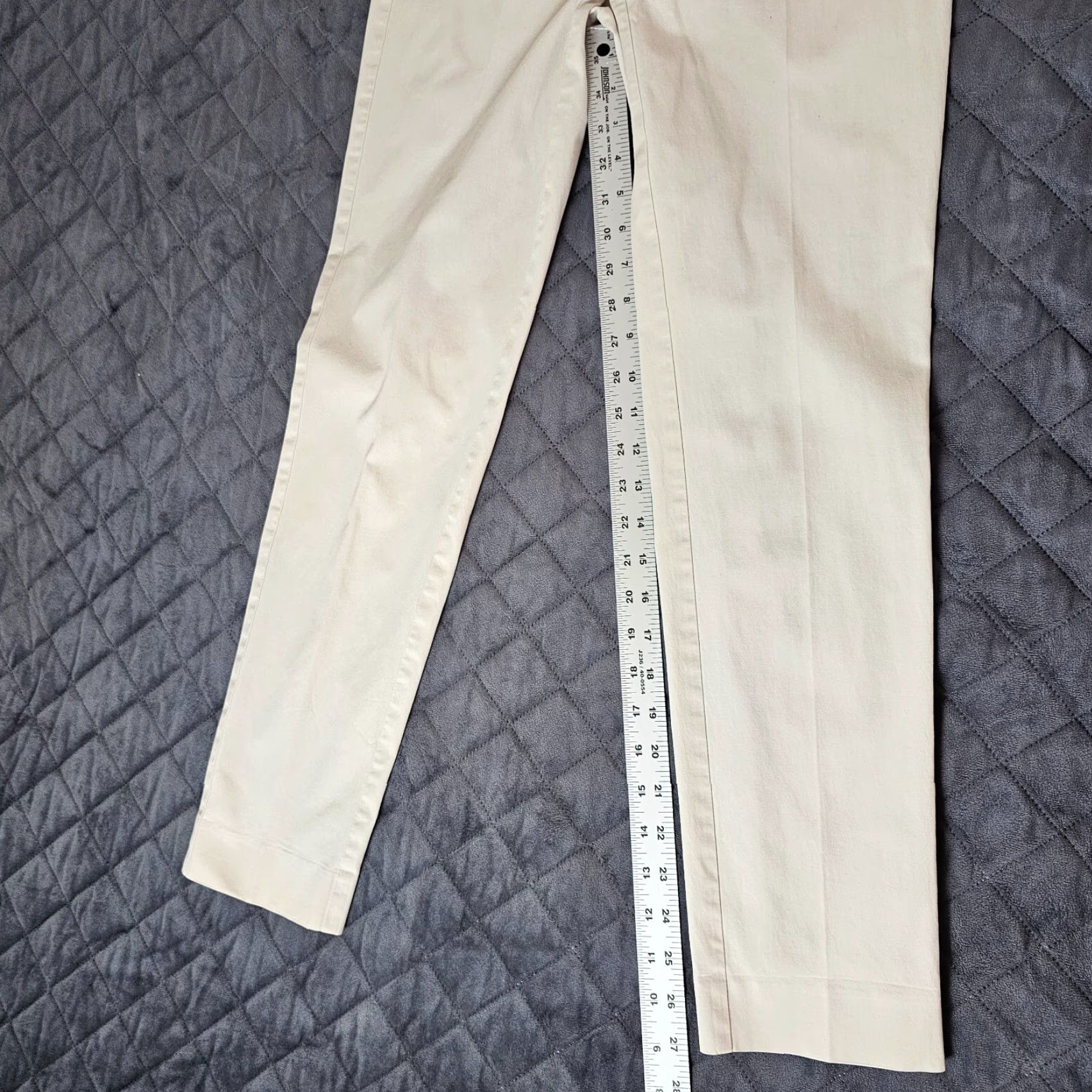 Vintage Studio 148 by Lafayette New York Women's Casual Stretch Pants White Size 2 Ankle Regular Size 26" / US 2 / IT 38 - 7 Thumbnail