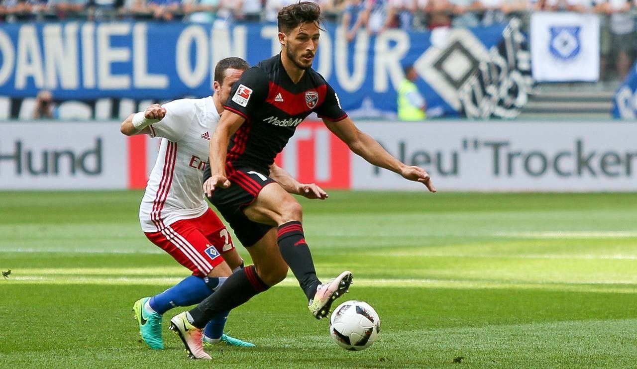 Adidas FC INGOLSTADT 04 ADIDAS FOOTBALL HOME JERSEY #7 LECKIE Size US S / EU 44-46 / 1 - 10 Thumbnail