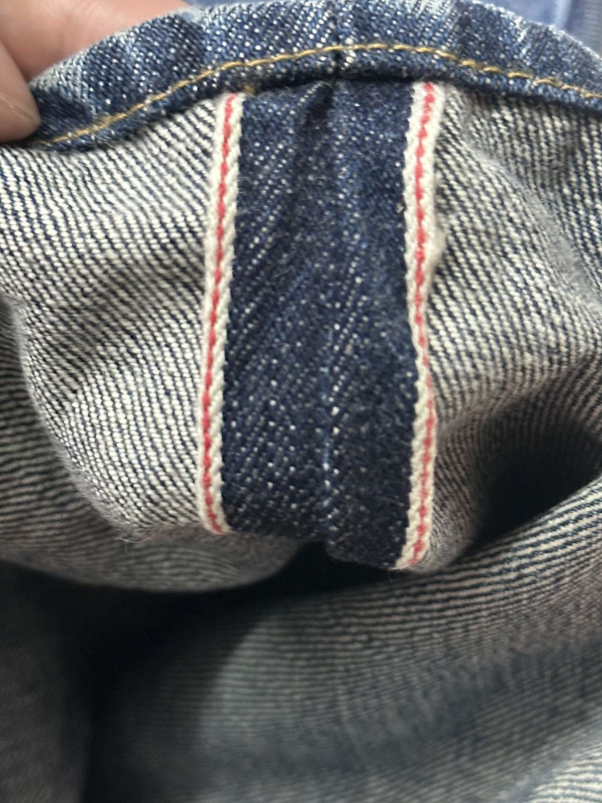 Victorinox Vintage Victorinox Premium Selvage Denim Light Blue Wash Size US 36 / EU 52 - 14 Thumbnail