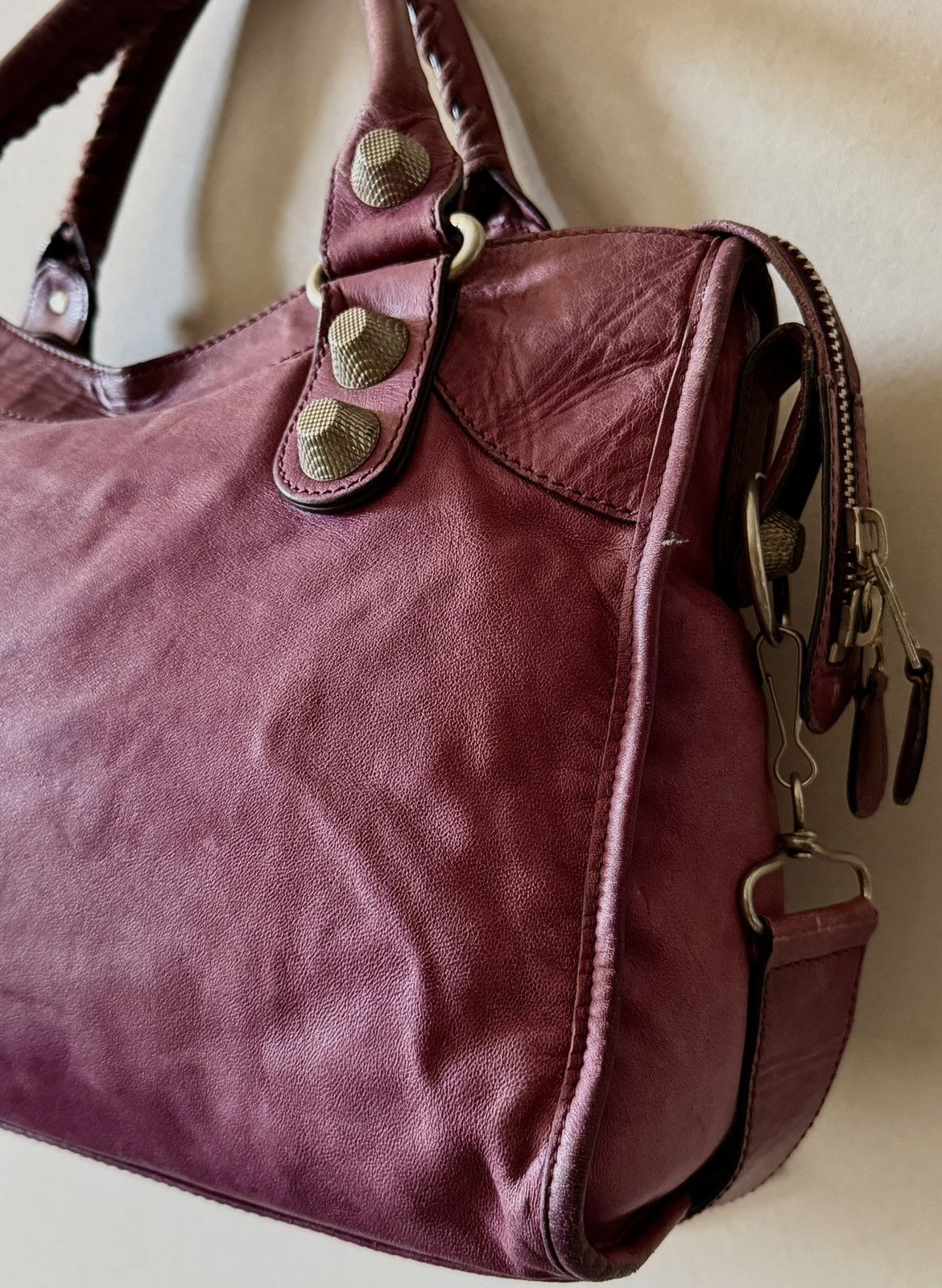 Balenciaga Balenciaga - 2000’s - Classic Motorcycle City -Lambskin Bag Size ONE SIZE - 5 Thumbnail