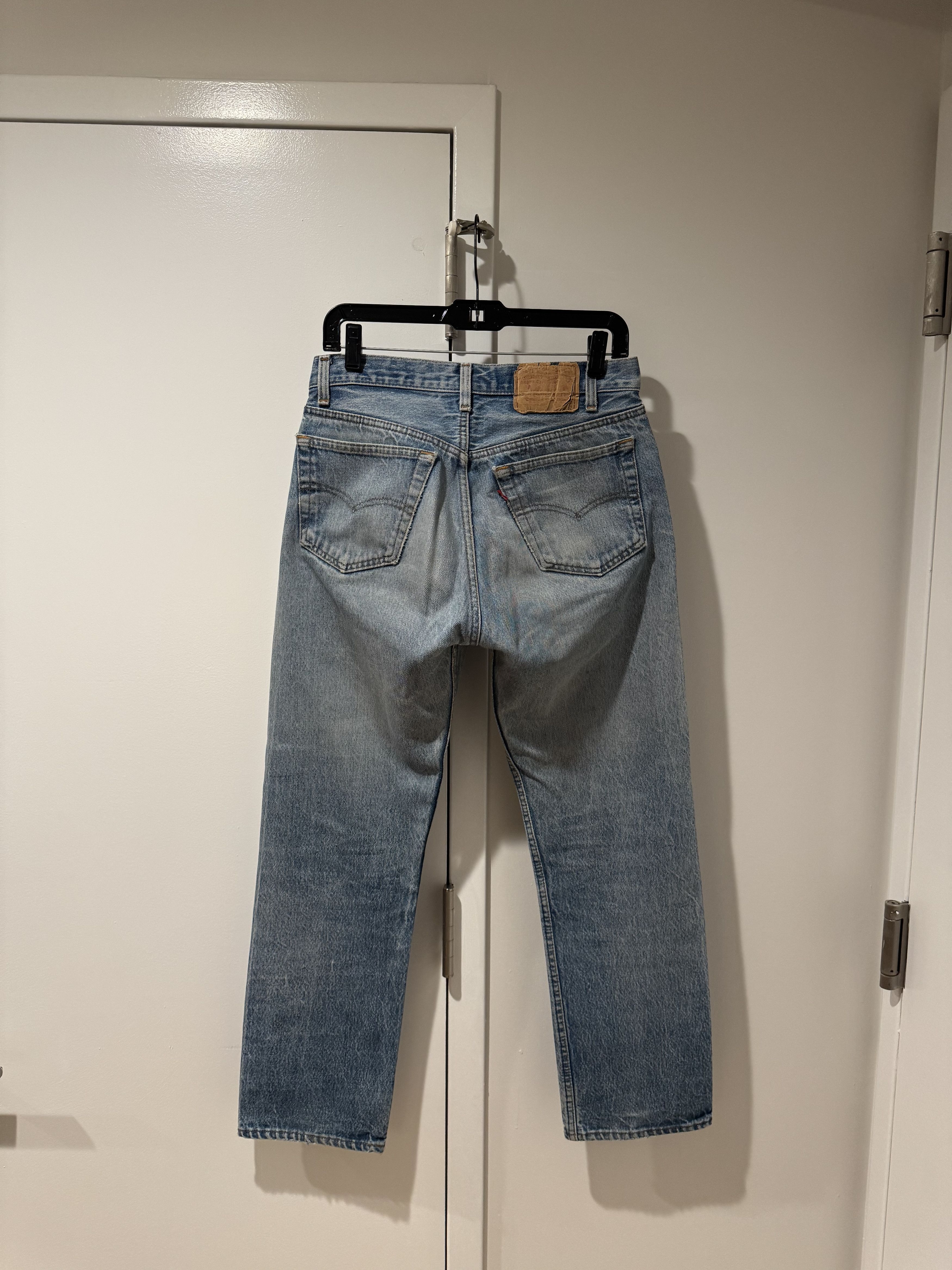 Levi's Levi Strauss & Co. Vintage 501s Light Blue Size US 32 / EU 48 - 2 Thumbnail