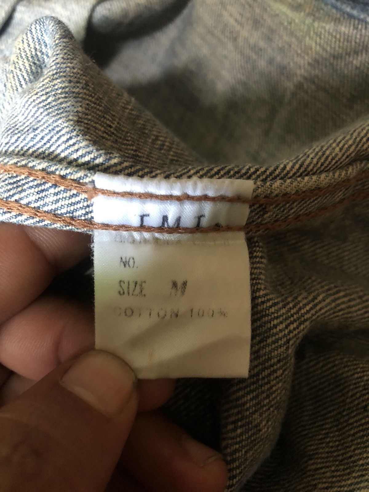 Japanese Brand Big Holiday Rusty mud max Distressed Denim Typle 1 Jacket Size US M / EU 48-50 / 2 - 4 Thumbnail