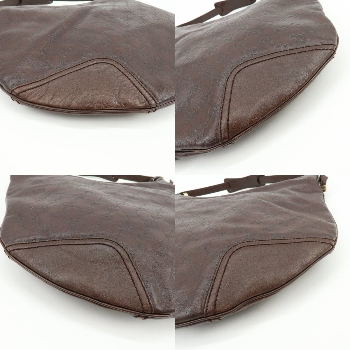 Gucci Gucci Guccissima Princy Leather Shoulder Bag Brown Size ONE SIZE - 5 Thumbnail