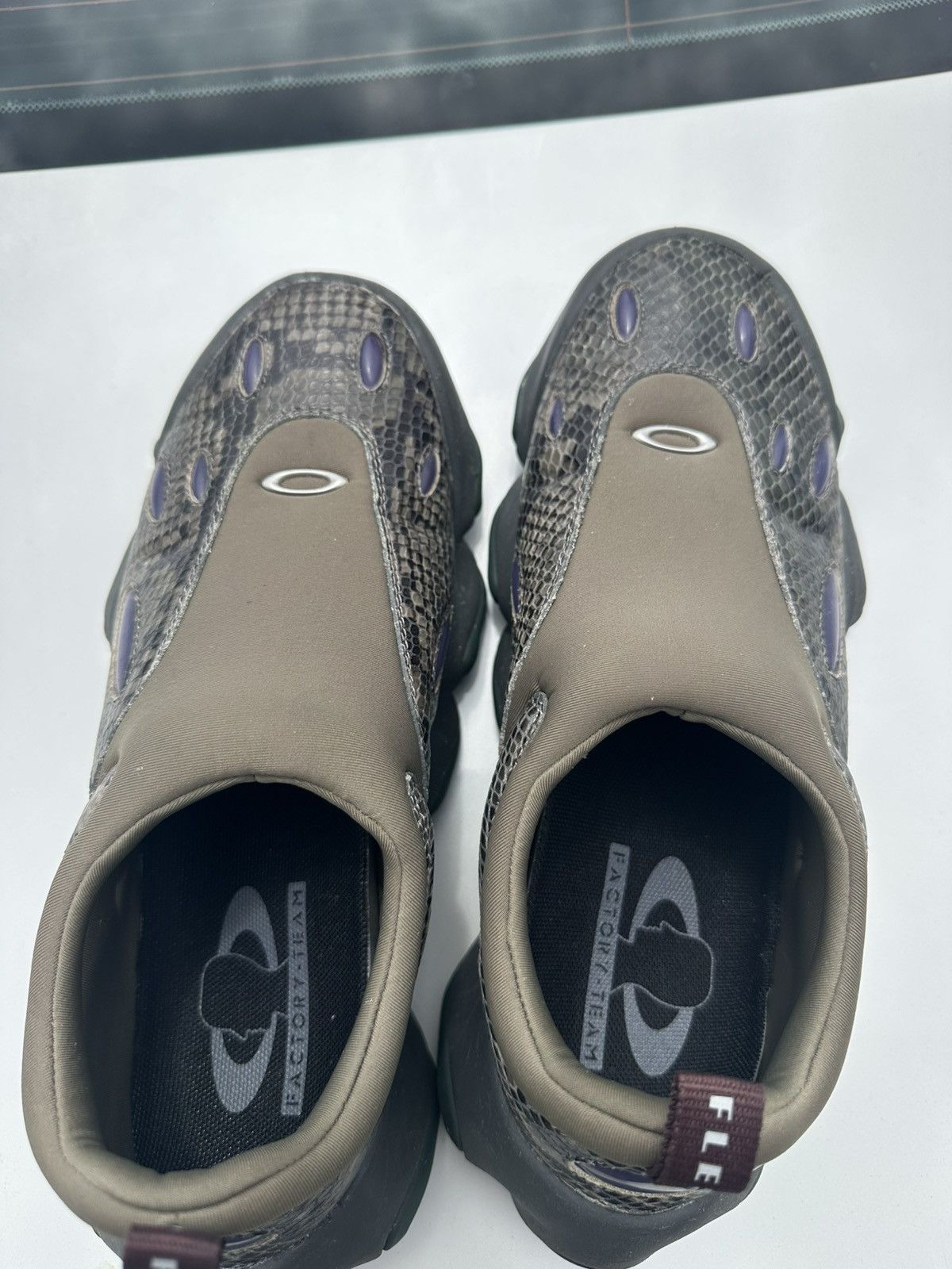 Brain Dead × Oakley Brain Dead Oakley Factory Team Flesh Slip On in Snakeskin Size US 8.5 / EU 41-42 - 5 Thumbnail