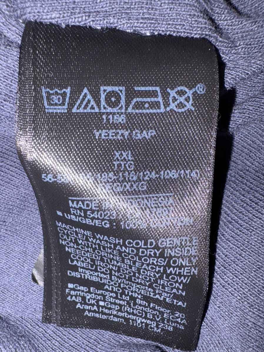 Balenciaga × Kanye West × Yeezy YZY x GAP Navy sweats XXL Size US 36 / EU 52 - 8 Thumbnail