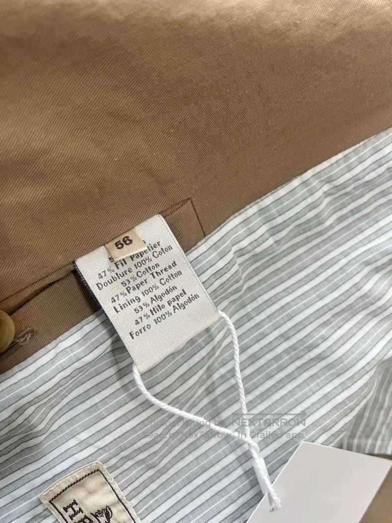 Hermes Hermes Four-pocket spring and autumn jacket Size US XL / EU 56 / 4 - 4 Thumbnail