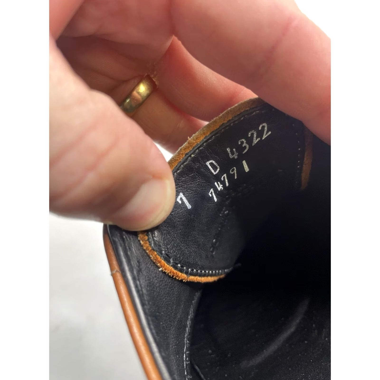 Allen Edmonds Allen Edmonds PARK AVENUE Men's Oxford Dress Shoes Size 7 D Brown Leather Shoes Size US 7 / EU 40 - 3 Thumbnail