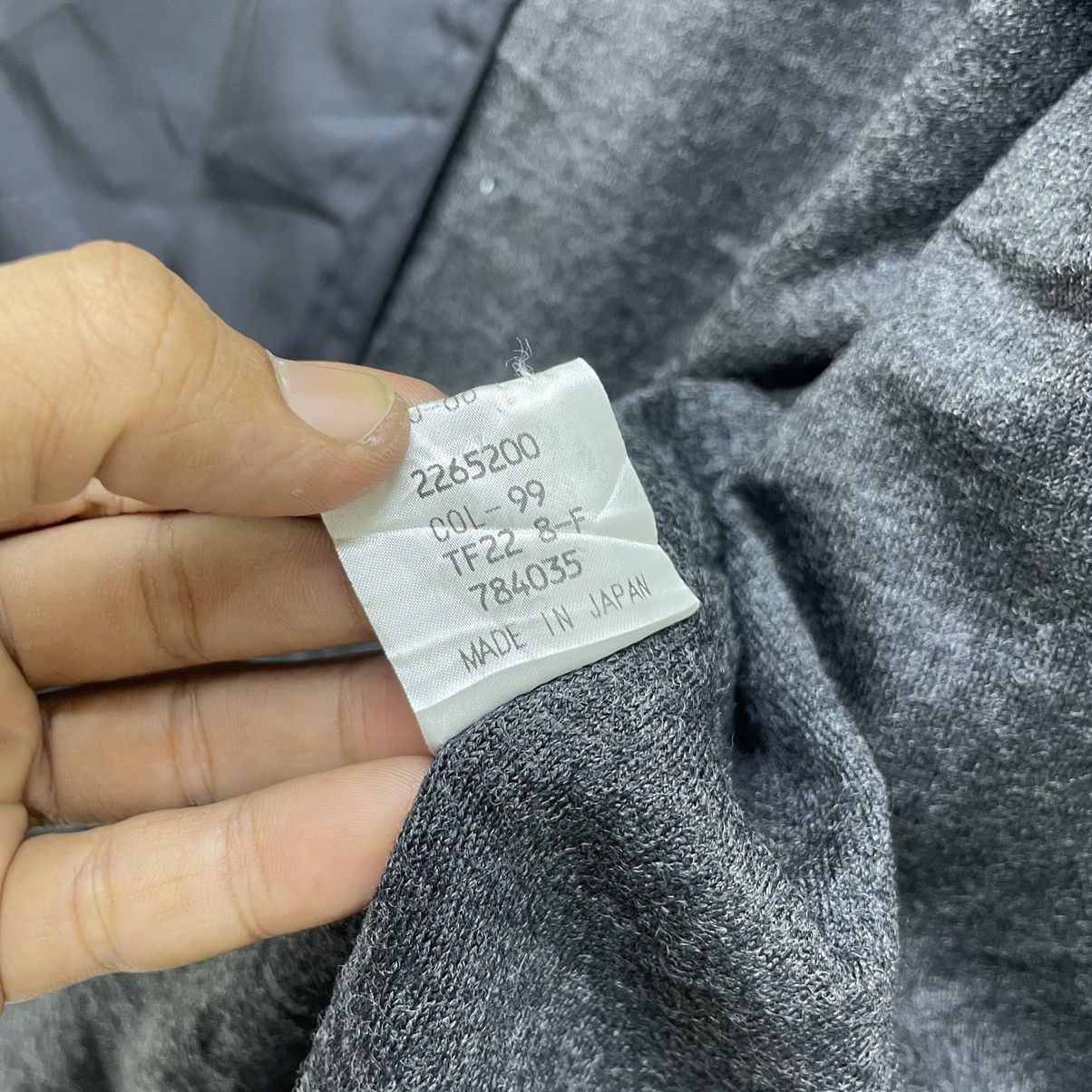 Japanese Brand × Yohji Yamamoto Japanese Brand Tokuko Deuxieme Vol Hybrid Nylon And Wool Size M / US 6-8 / IT 42-44 - 8 Thumbnail