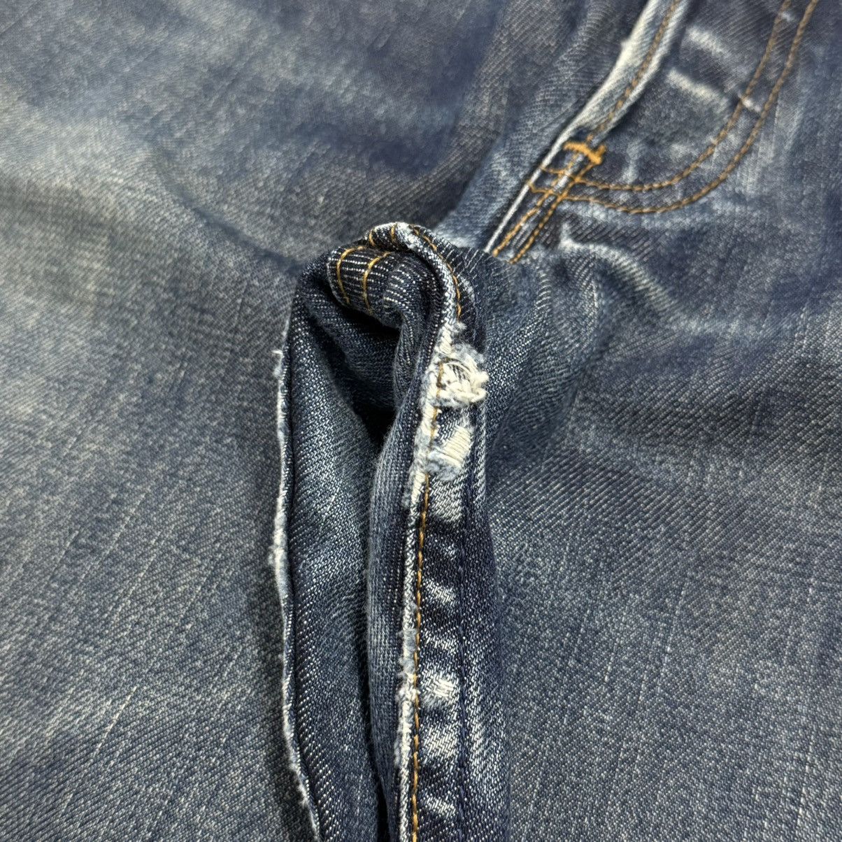 Levi's Vintage 98’s Levis 509 Distressed Buttonfly Denim Pants Size US 33 - 9 Thumbnail