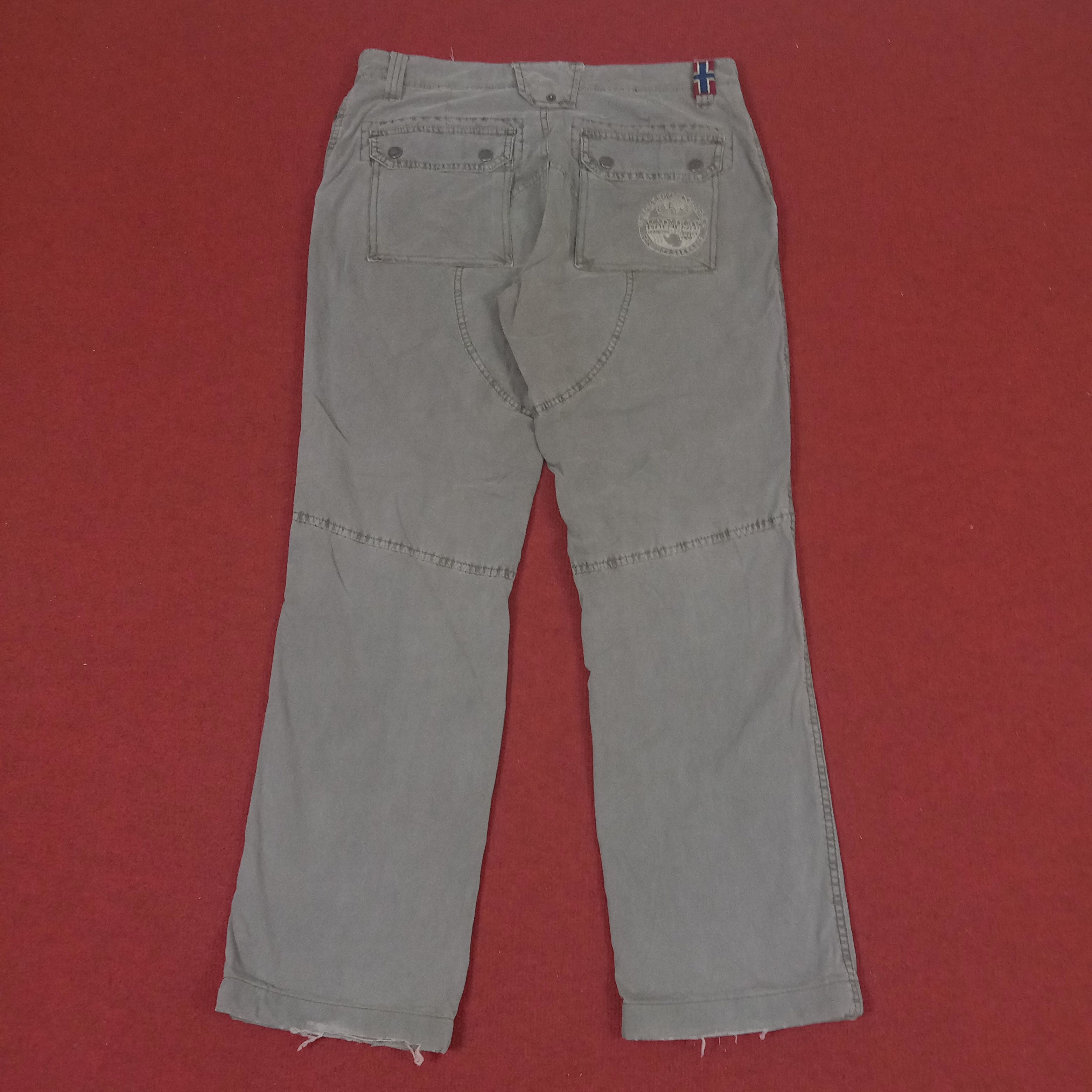 Napapijri × Vintage Napapijri Outdoor Style Rare Nice Design Pants Size US 34 / EU 50 - 4 Thumbnail