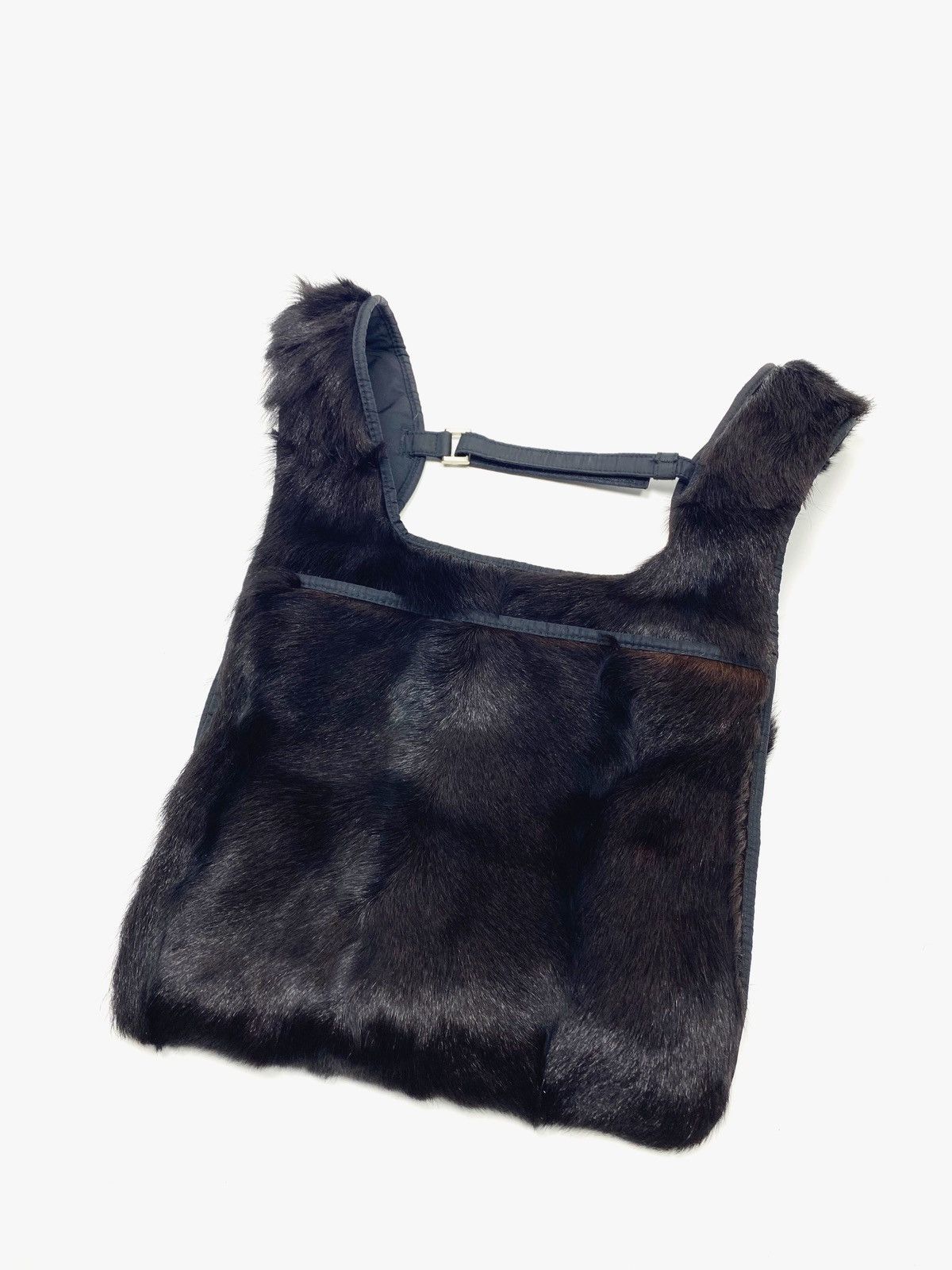 Prada PRADA 1999 GOAT FUR BACKPACK/ CHEST RIG Size ONE SIZE - 3 Thumbnail