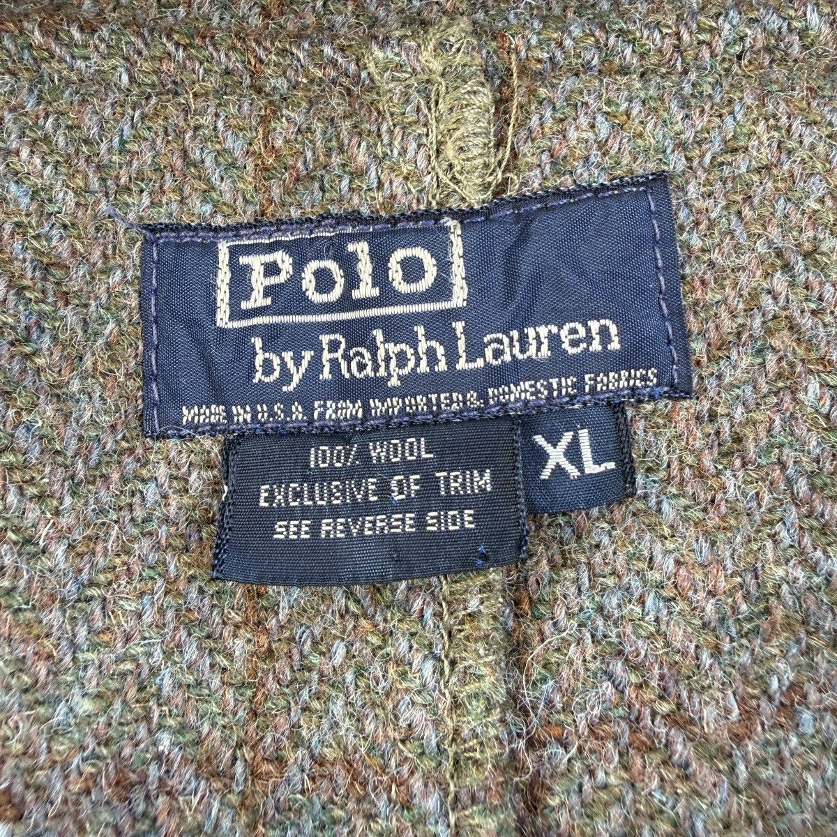 Polo Ralph Lauren Polo Ralph Lauren Toggle Duffle Wool coat made in USA 80s Size US XL / EU 56 / 4 - 2 Thumbnail