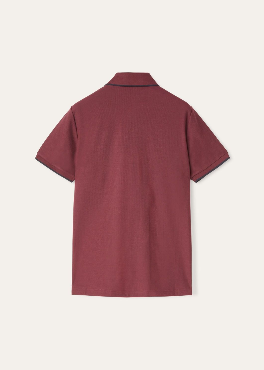 Loro Piana o1w1db10125 FAI4903 Brentwood Polo Shirt in Burgundy Size US L / EU 52-54 / 3 - 2 Thumbnail