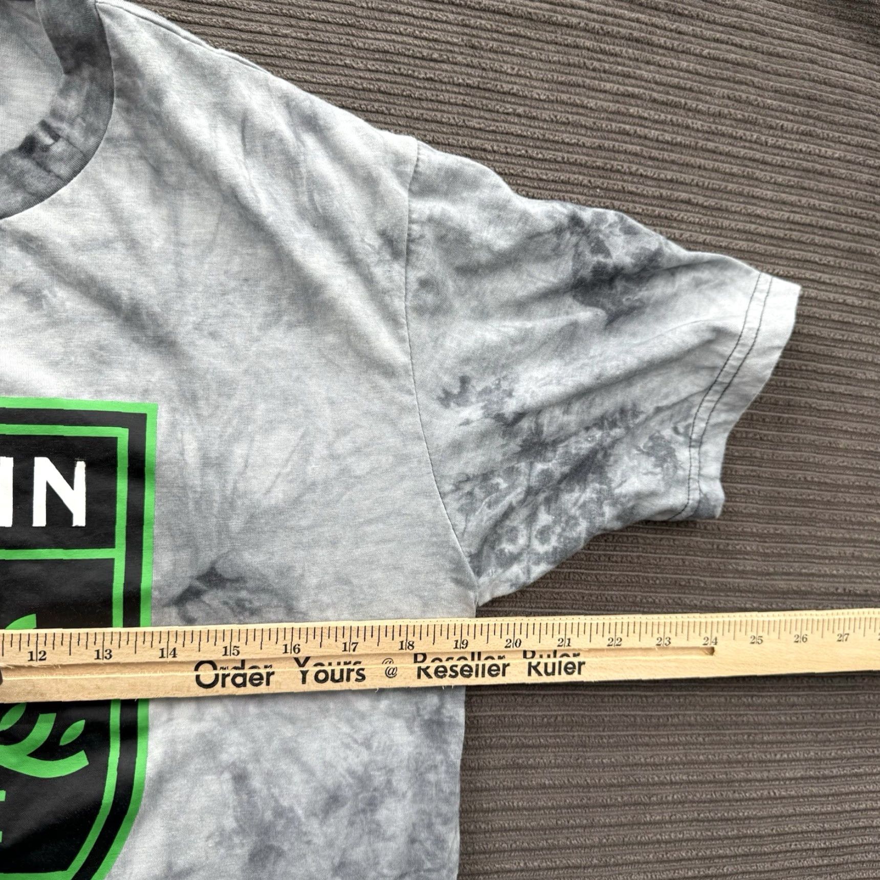 Vintage Austin FC Concepts T-Shirt Men Medium Charcoal Gray Crew Neck Short Sleeve Soccer Logo Size US M / EU 48-50 / 2 - 4 Thumbnail
