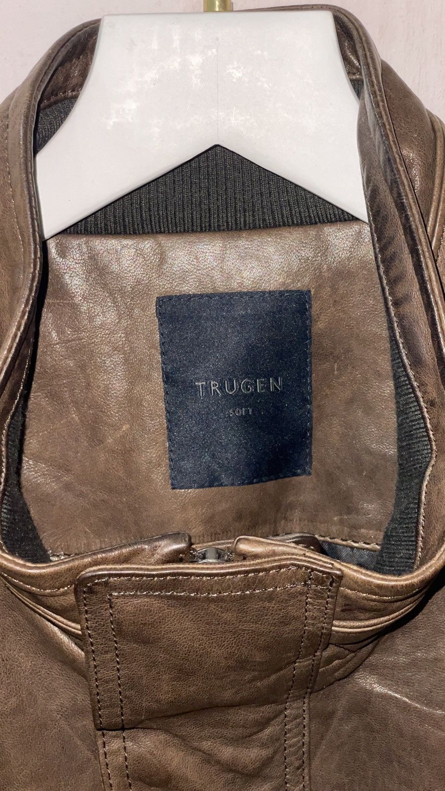 West Coast Choppers Vintage Trugen Genuine Leather Choppers Jacket Avant Garde Size US L / EU 52-54 / 3 - 3 Thumbnail