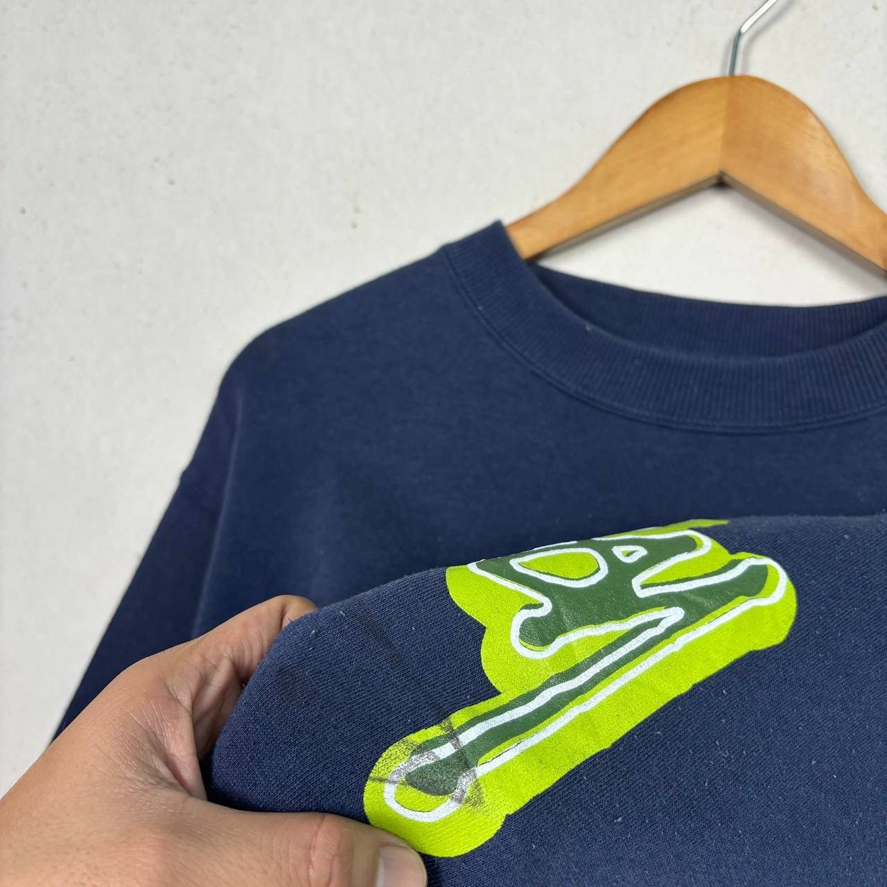 Stussy Vintage 90s Stussy Scribble Logo Crewneck Sweatshirt Large Size US L / EU 52-54 / 3 - 4 Thumbnail