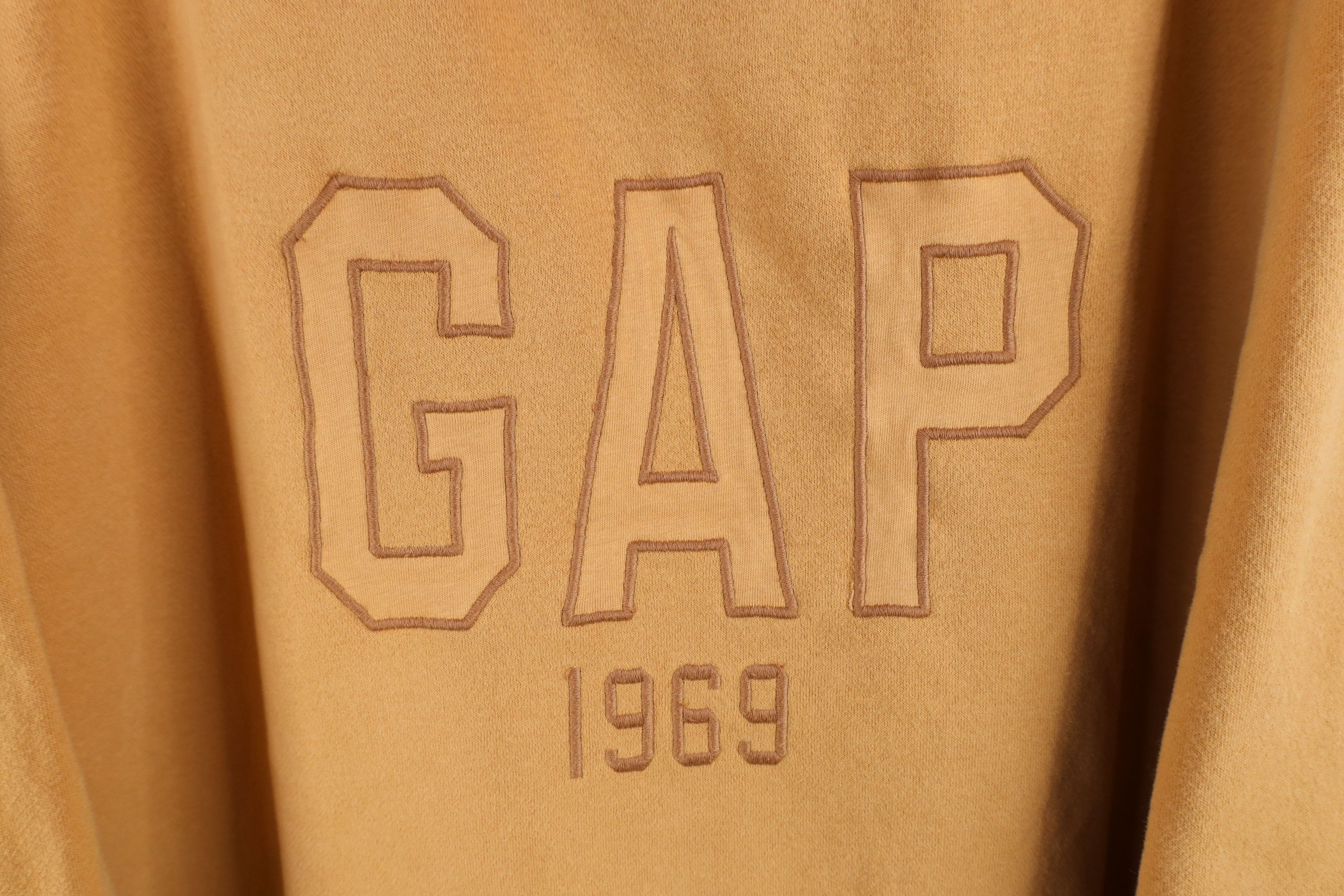 Gap Vintage Y2K Gap Stonewash Pigment Dye Hoodie Sweatshirt Size US XL / EU 56 / 4 - 5 Thumbnail