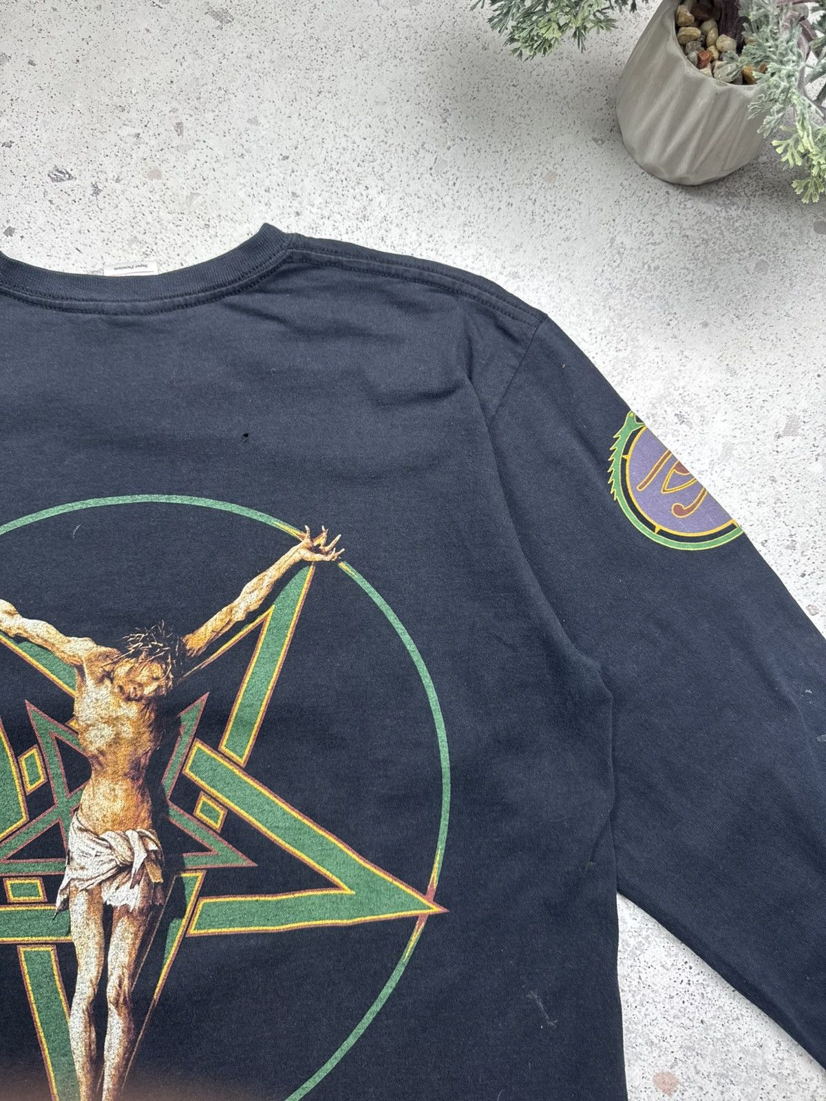 Band Tees Dimmu Borgir long sleeve double sided In Sorte Diaboli Size US M / EU 48-50 / 2 - 17 Thumbnail