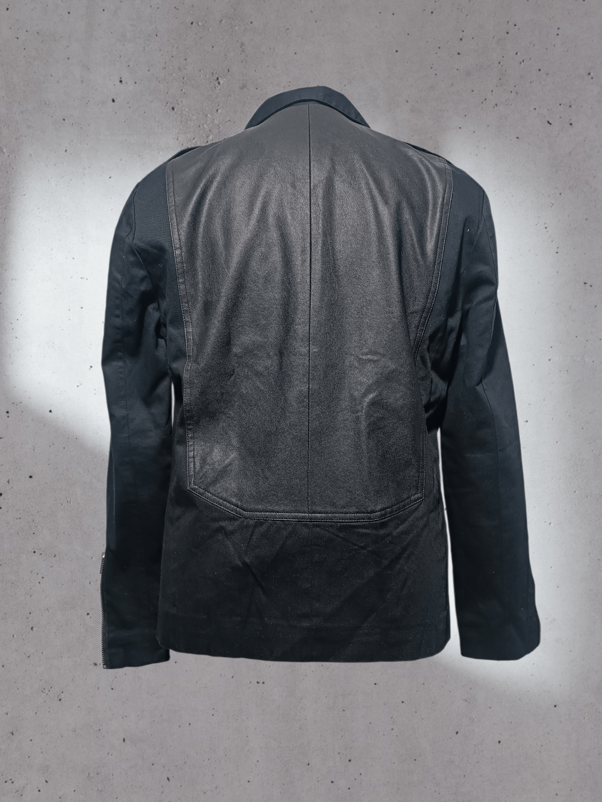Japanese Brand Kazuyuki Kumagai Attachment Black Blazer Size US M / EU 48-50 / 2 - 5 Thumbnail