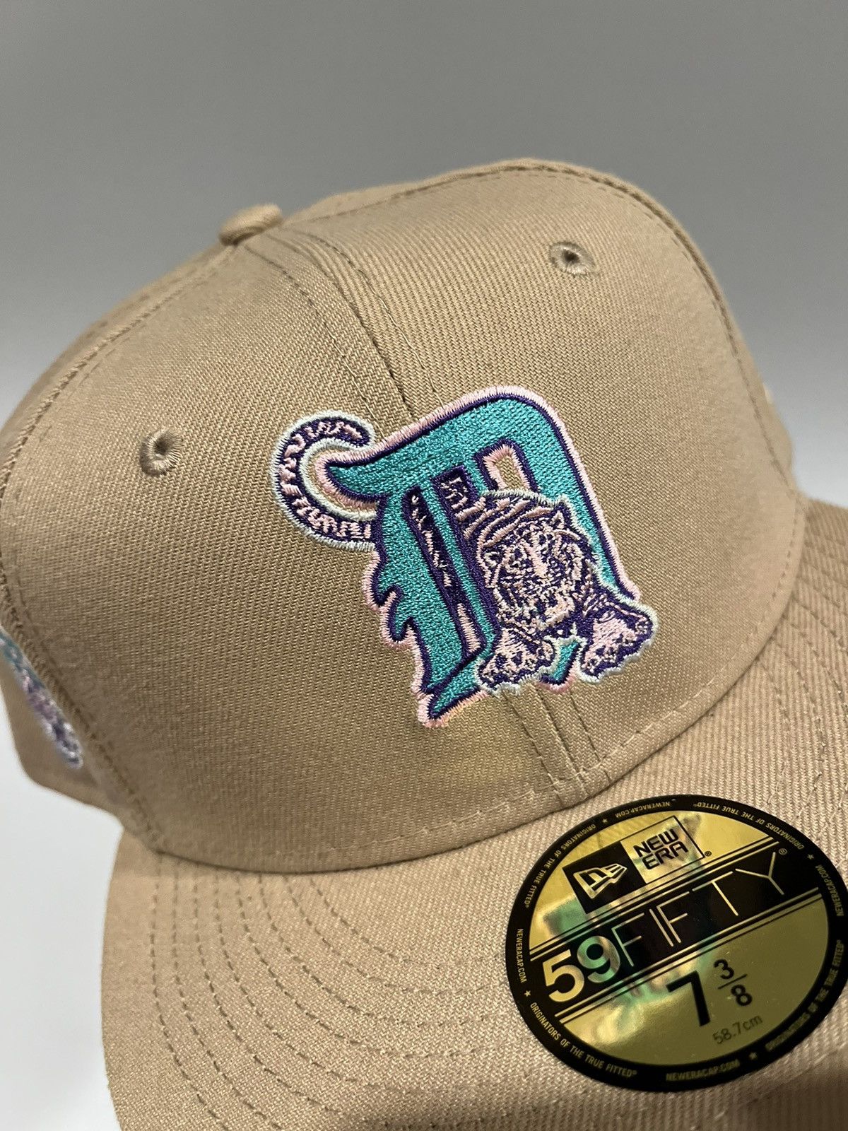 Hat Club × MLB × New Era Hatclub Exclusive Detroit Tigers Sandstorm All Star Game 3/8 Size ONE SIZE - 2 Thumbnail