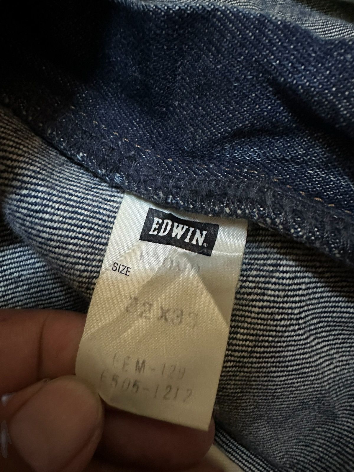 Edwin Vintage edwin e function denim Size US 32 / EU 48 - 4 Thumbnail