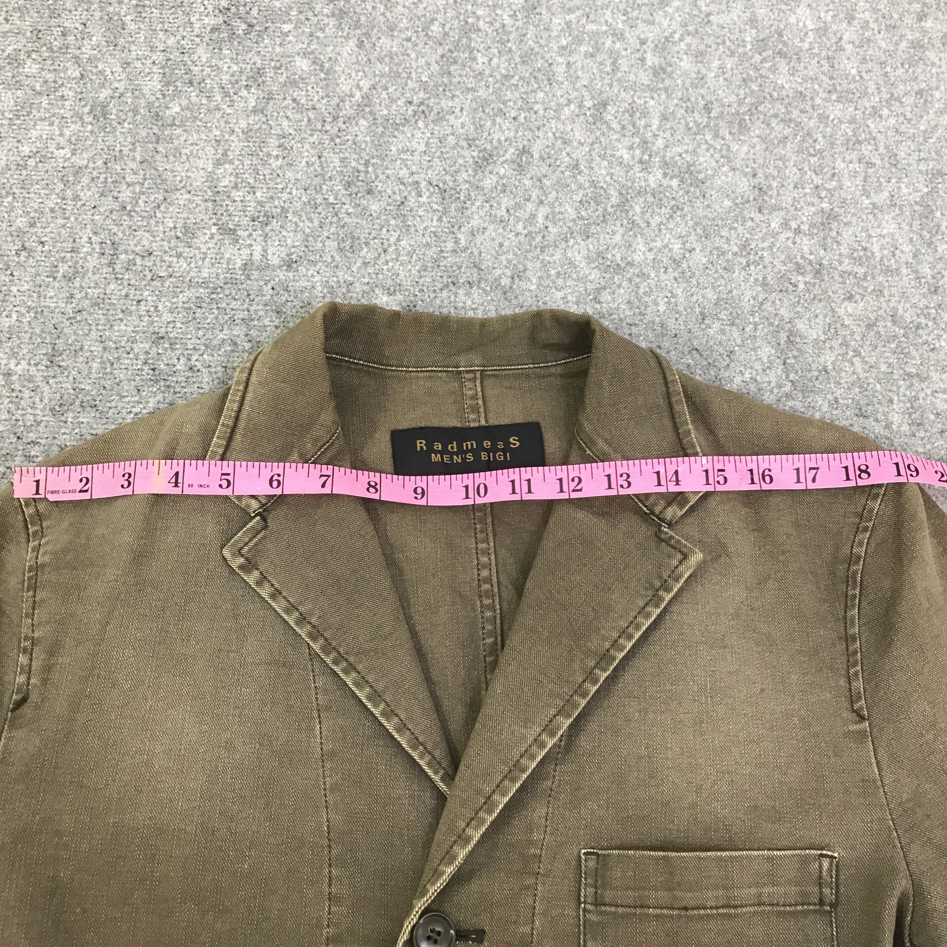 BIGI radmess mens bigi cotton jacket K119B14 Size US L / EU 52-54 / 3 - 6 Thumbnail