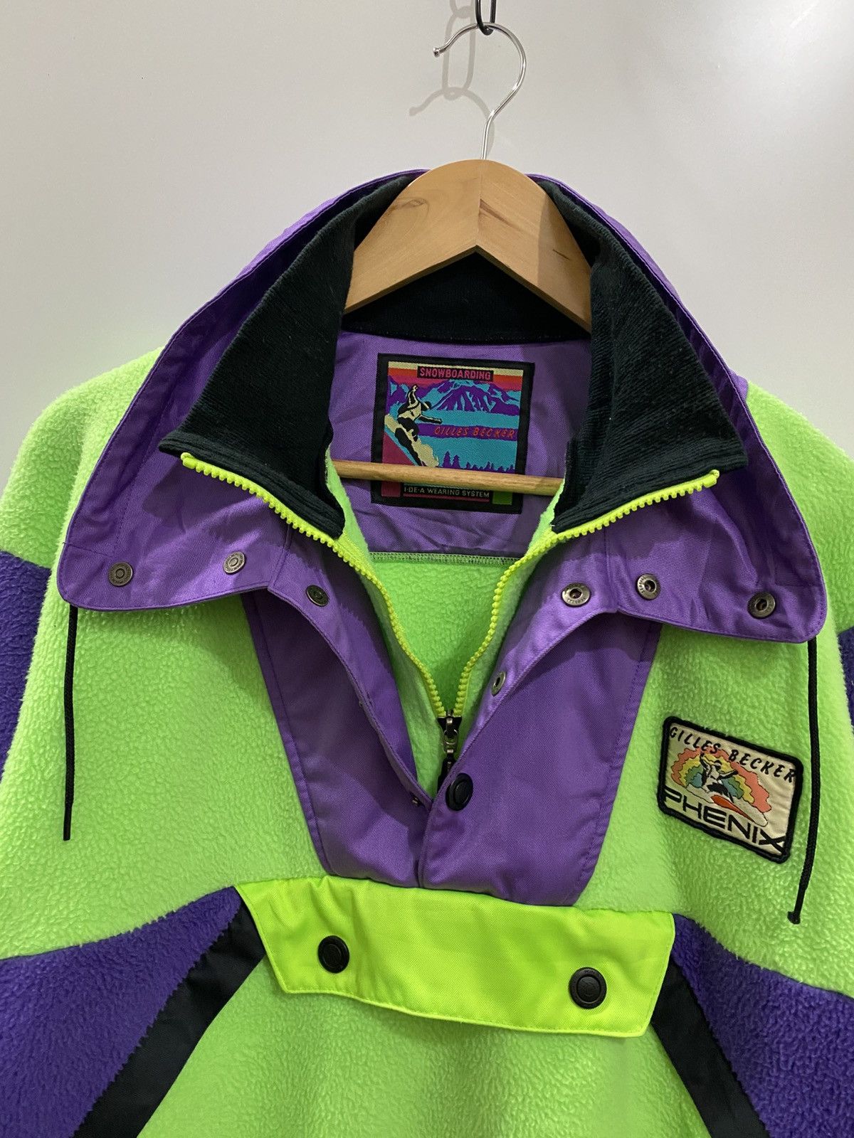 Phenix VINTAGE SNOWBOARDING GILLES BECKER PHENIX Size US L / EU 52-54 / 3 - 4 Thumbnail