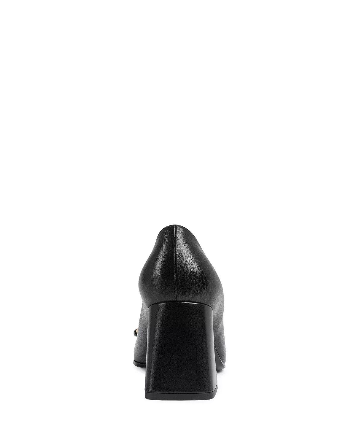 Gucci o1s1wg110225 Mid-heels Pumps With Horsebit in Black Size US 11 / IT 41 - 4 Thumbnail