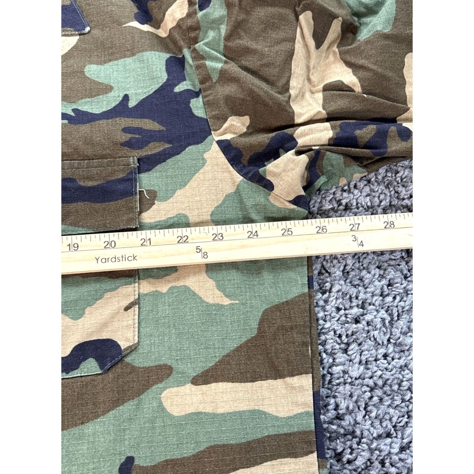 Vintage Vintage 80s Camouflage Button Up Shirt Mens XL Camo USA Military Hipster 90s Size US XL / EU 56 / 4 - 3 Thumbnail