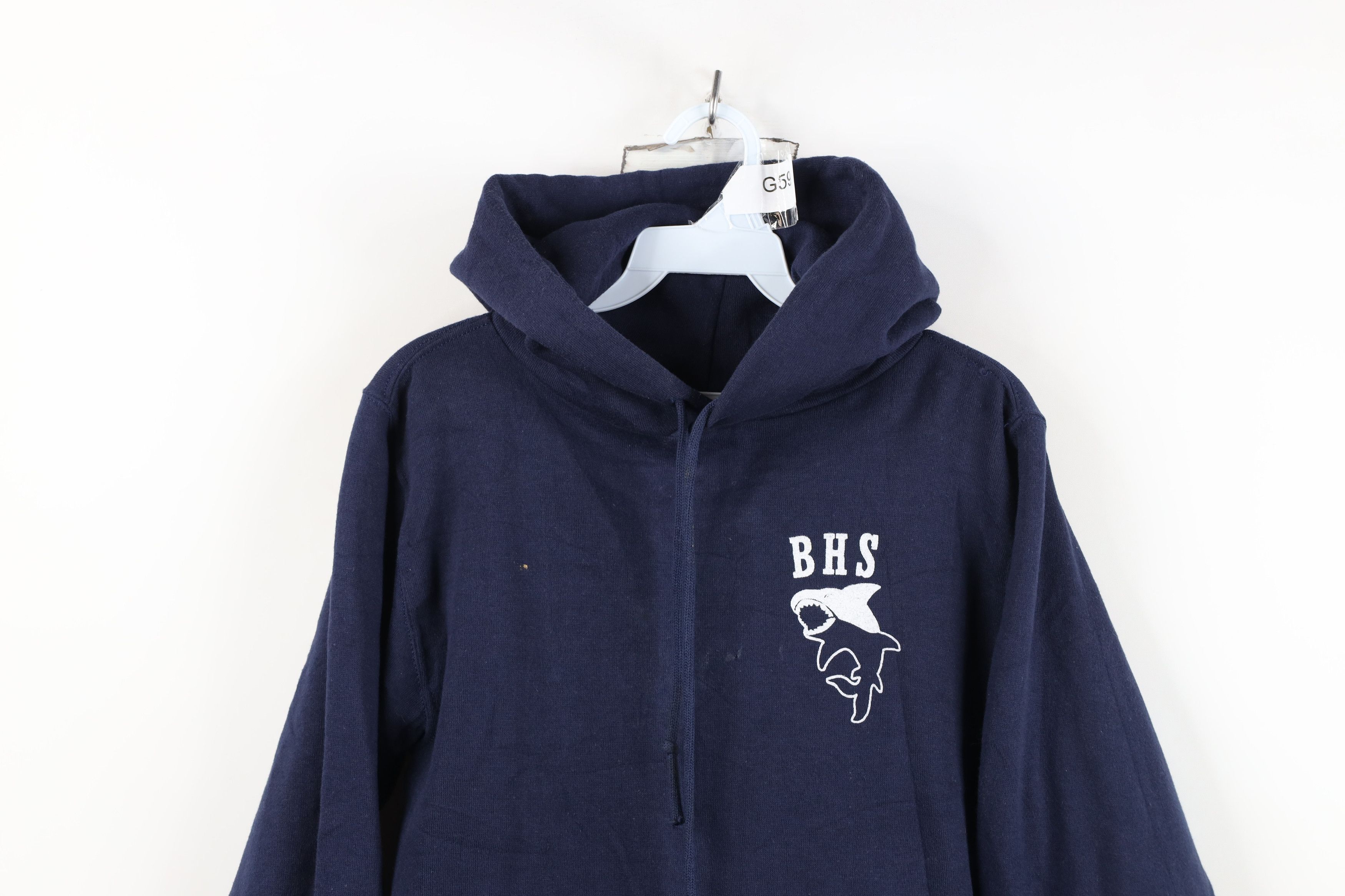 Russell Athletic Vintage 80s Russell Athletic Shark Swimming Hoodie USA Size US S / EU 44-46 / 1 - 2 Thumbnail