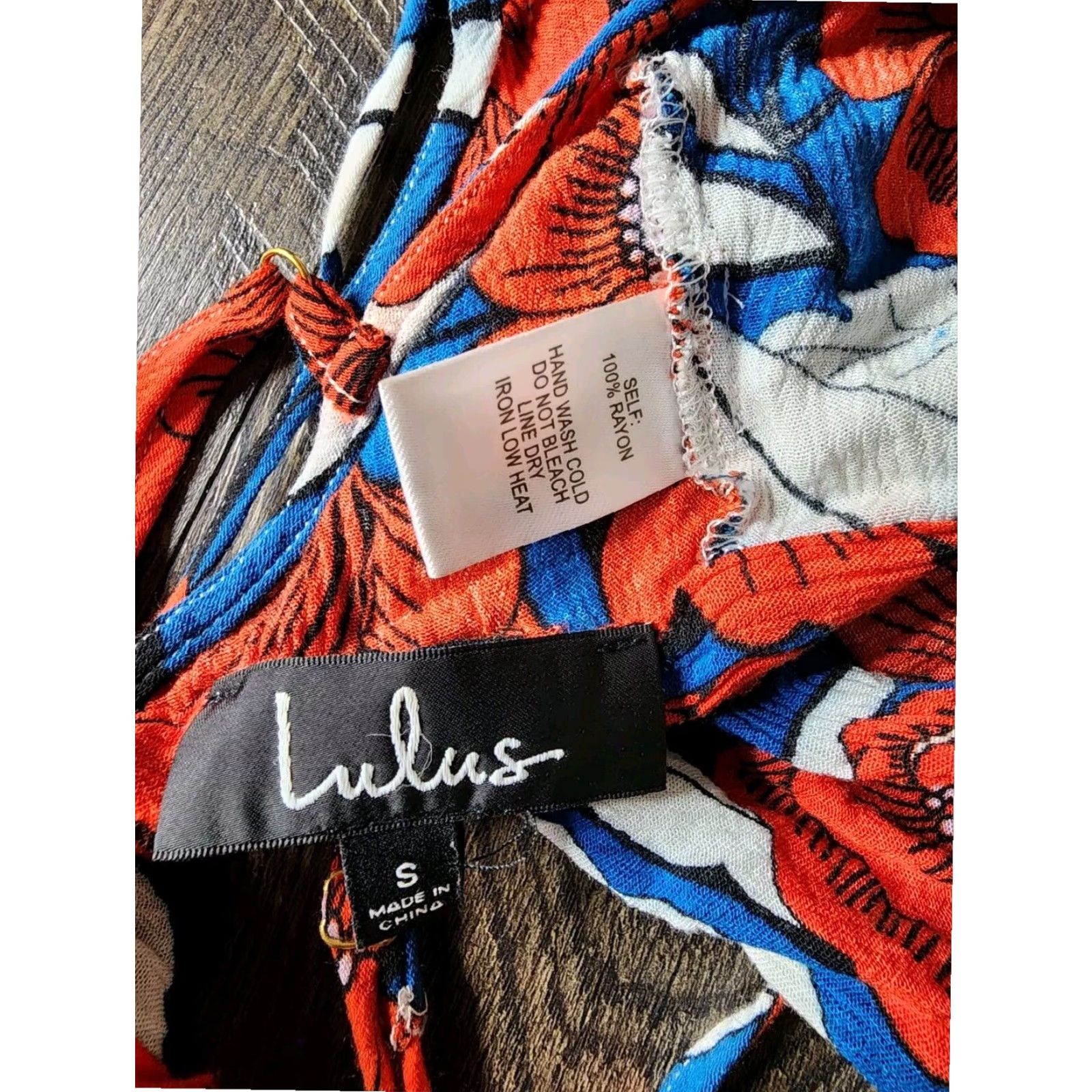 Lulus Lulus Tropical Red Floral Maxi Skirt Set for Women Size Small Size 28" / US 6 / IT 42 - 4 Thumbnail