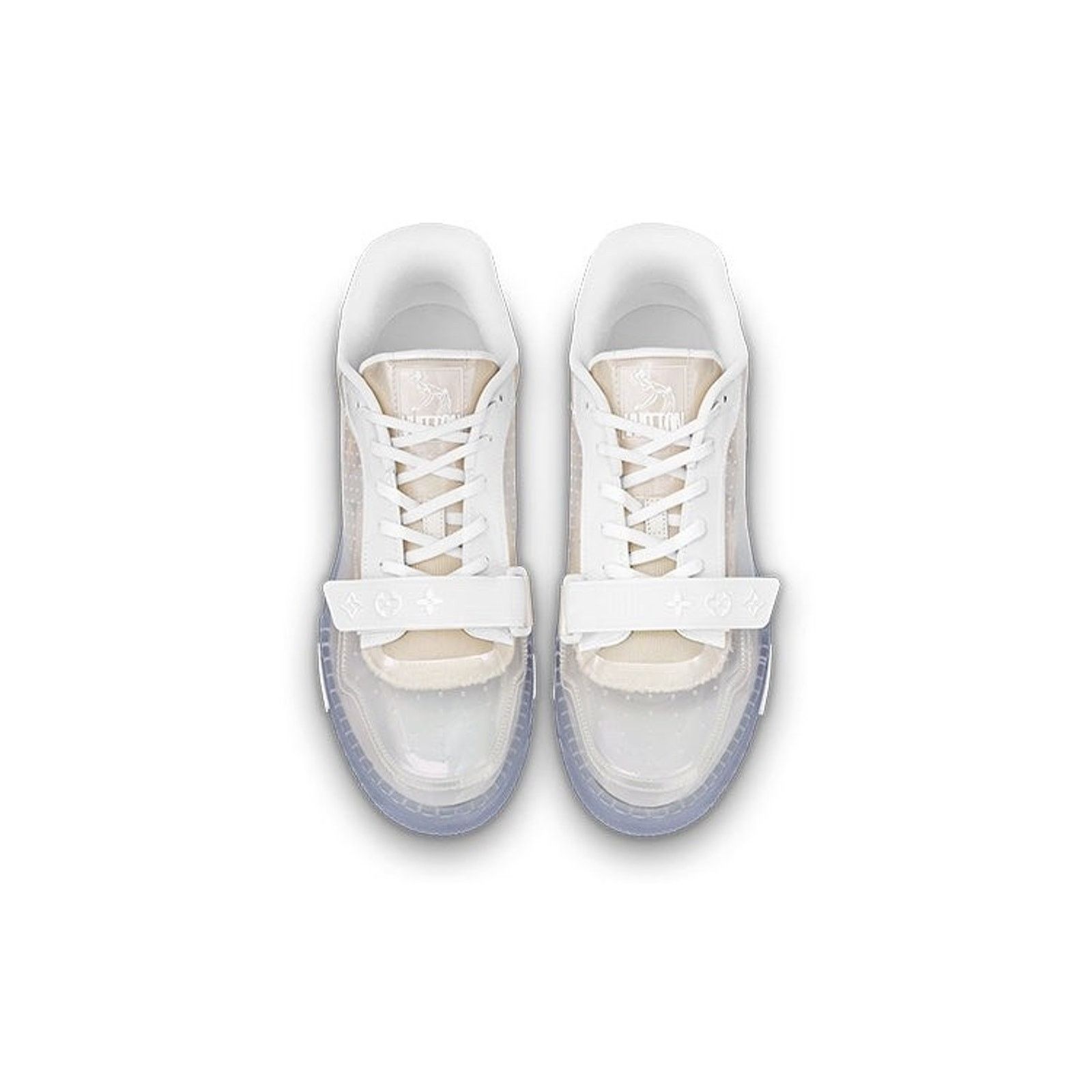Louis Vuitton Louis Vuitton Transparent Clear PVC Strap Low Top Trainer Size US 9 / EU 42 - 9 Thumbnail