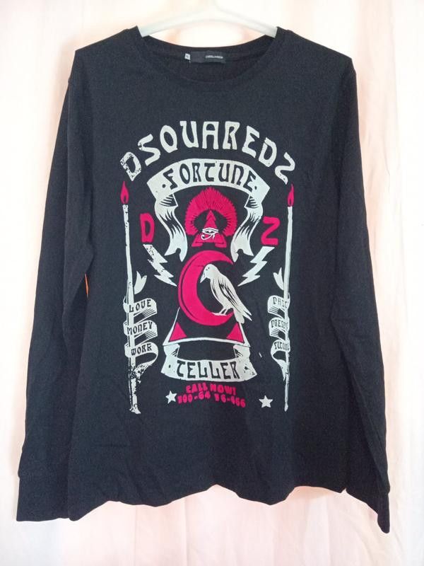 Dsquared2 DSQUARED Men's Tattoo Printed Sheer Long Sleeve T