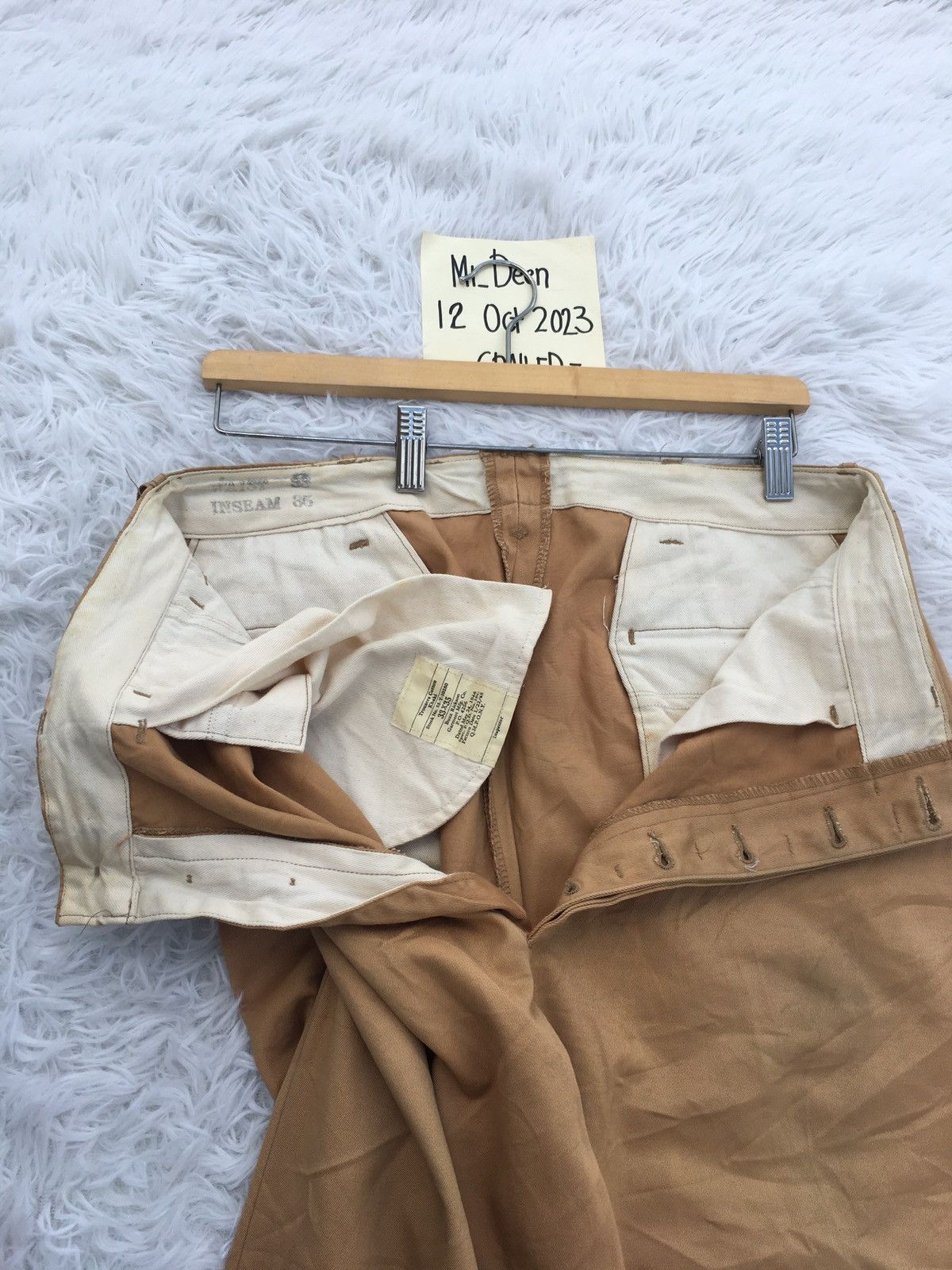 Buzz Rickson's Vtg Buzz Ricksons 1945 Model US Army Trousers/Khakis Pants Size US 32 / EU 48 - 12 Thumbnail